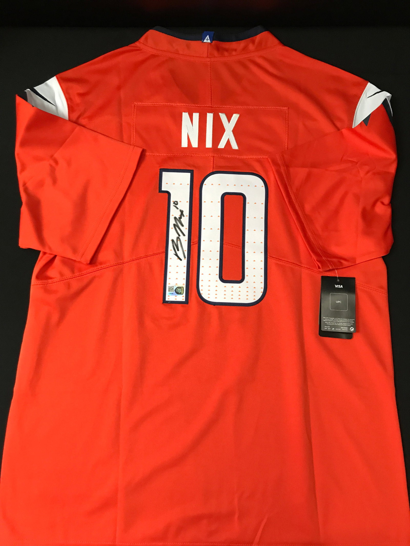 BO NIX SIGNED DENVER BRONCOS CUSTOM JERSEY - ELITE COA: Prices are in Canadian dollars