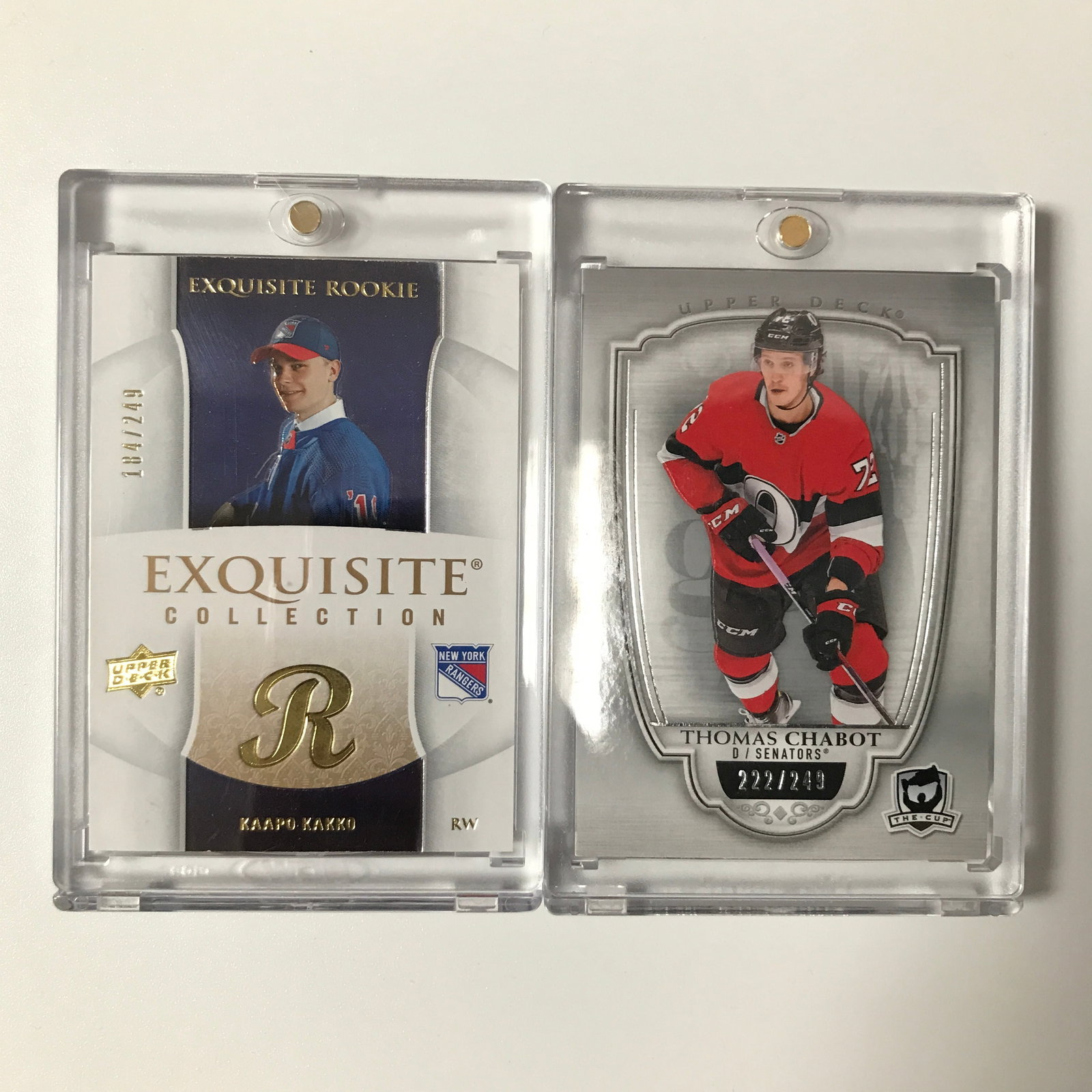 LOT OF 2 HOCKEY TRADING CARDS BOTH /249 (1 of 1)