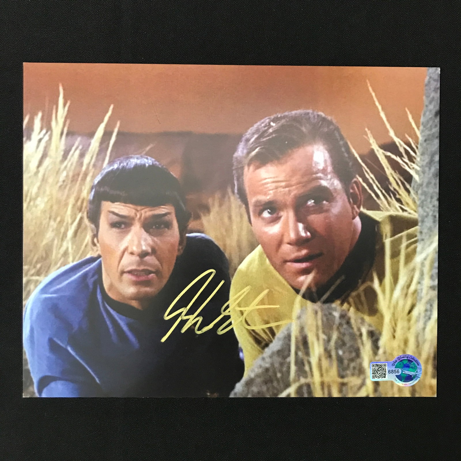 WILLIAM SHATNER SIGNED STAR TREK 8X10 - WWOC COA (1 of 1)