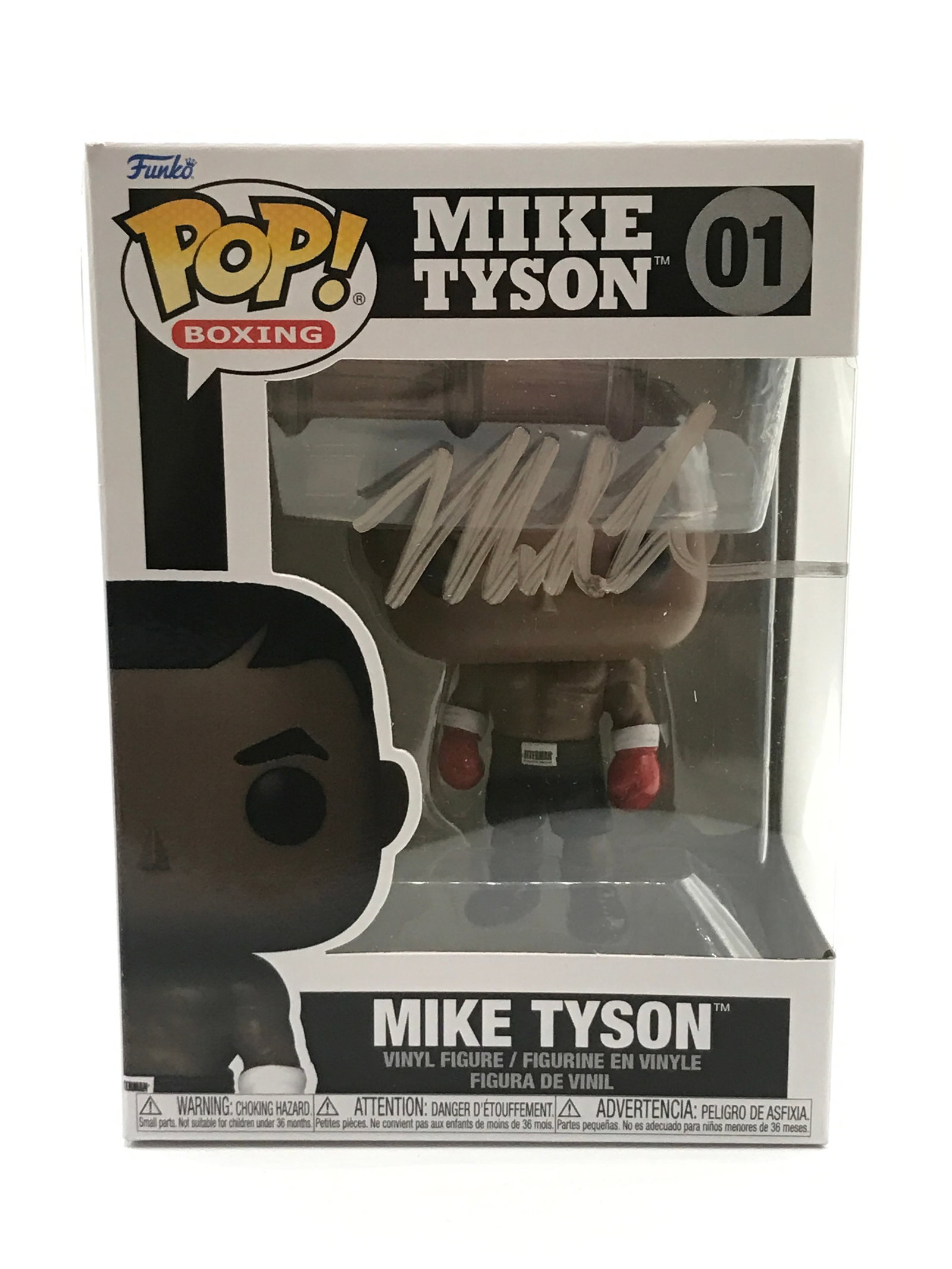 MIKE TYSON SIGNED FUNKO POP - WWOC COA: Prices are in Canadian dollars