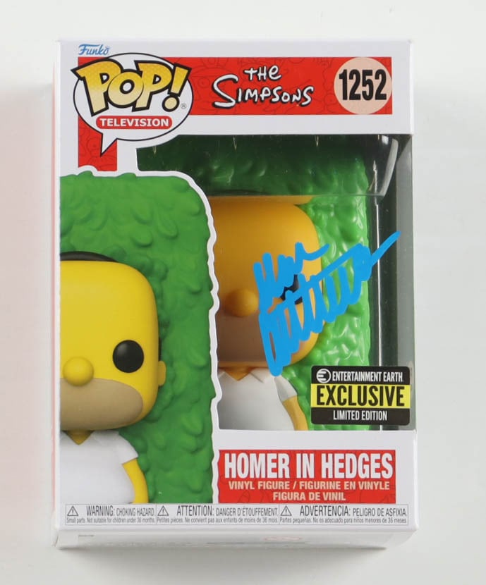 DAN CASTELLANETA SIGNED HOMER SIMPSON FUNKO POP - PSA COA: Prices are in Canadian dollars