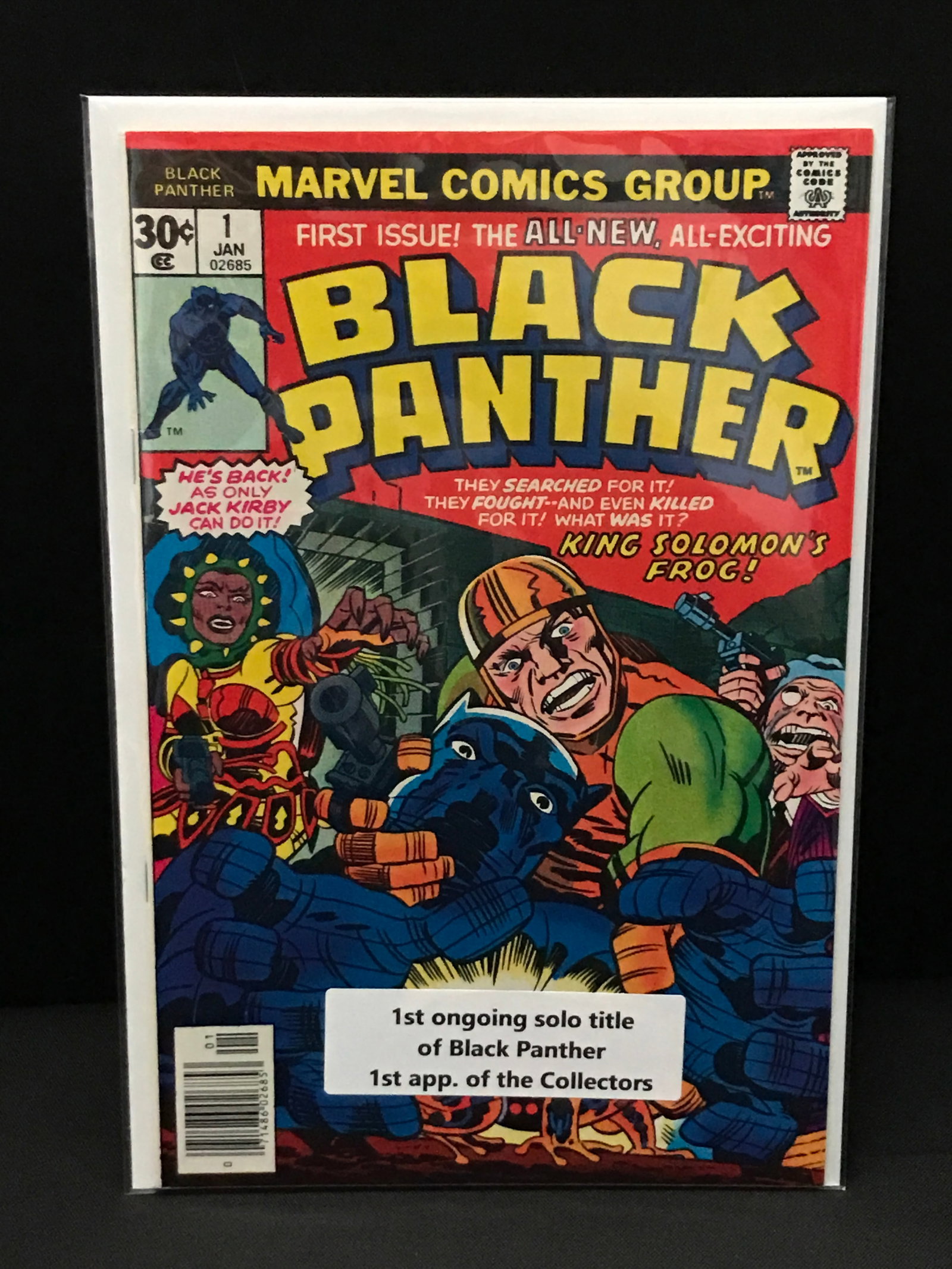 BLACK PANTHER #1 1ST APP OF THE COLLECTORS - MARVEL COMICS (1 of 1)