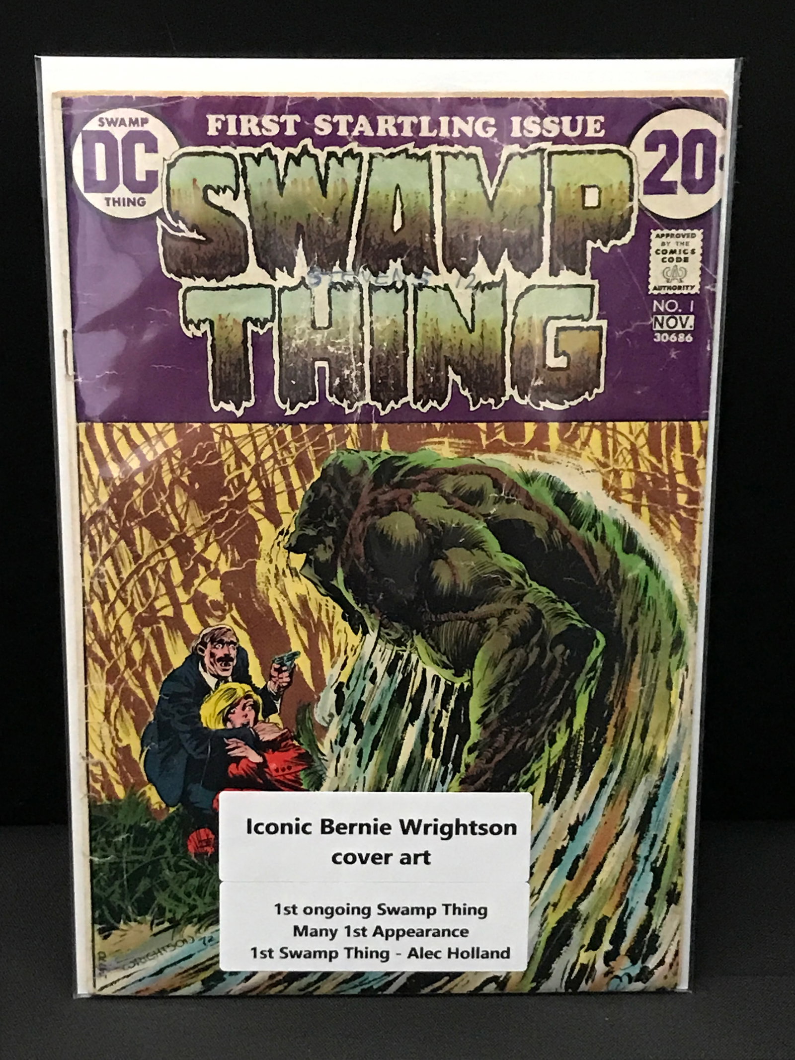 SWAMP THING #1 MAY 1ST APPS - DC COMICS (1 of 1)