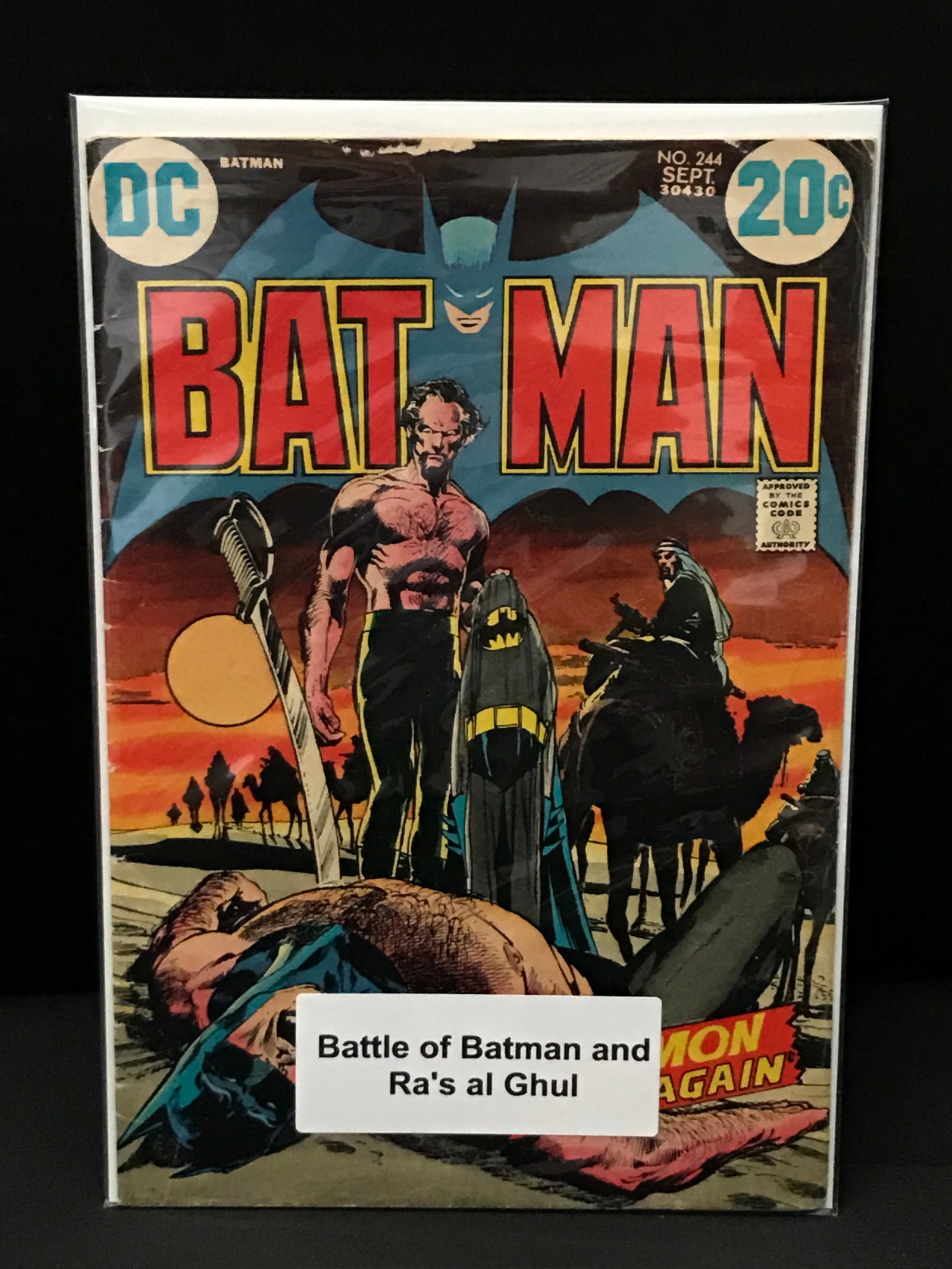 BATMAN #244 - DC COMICS (1 of 1)