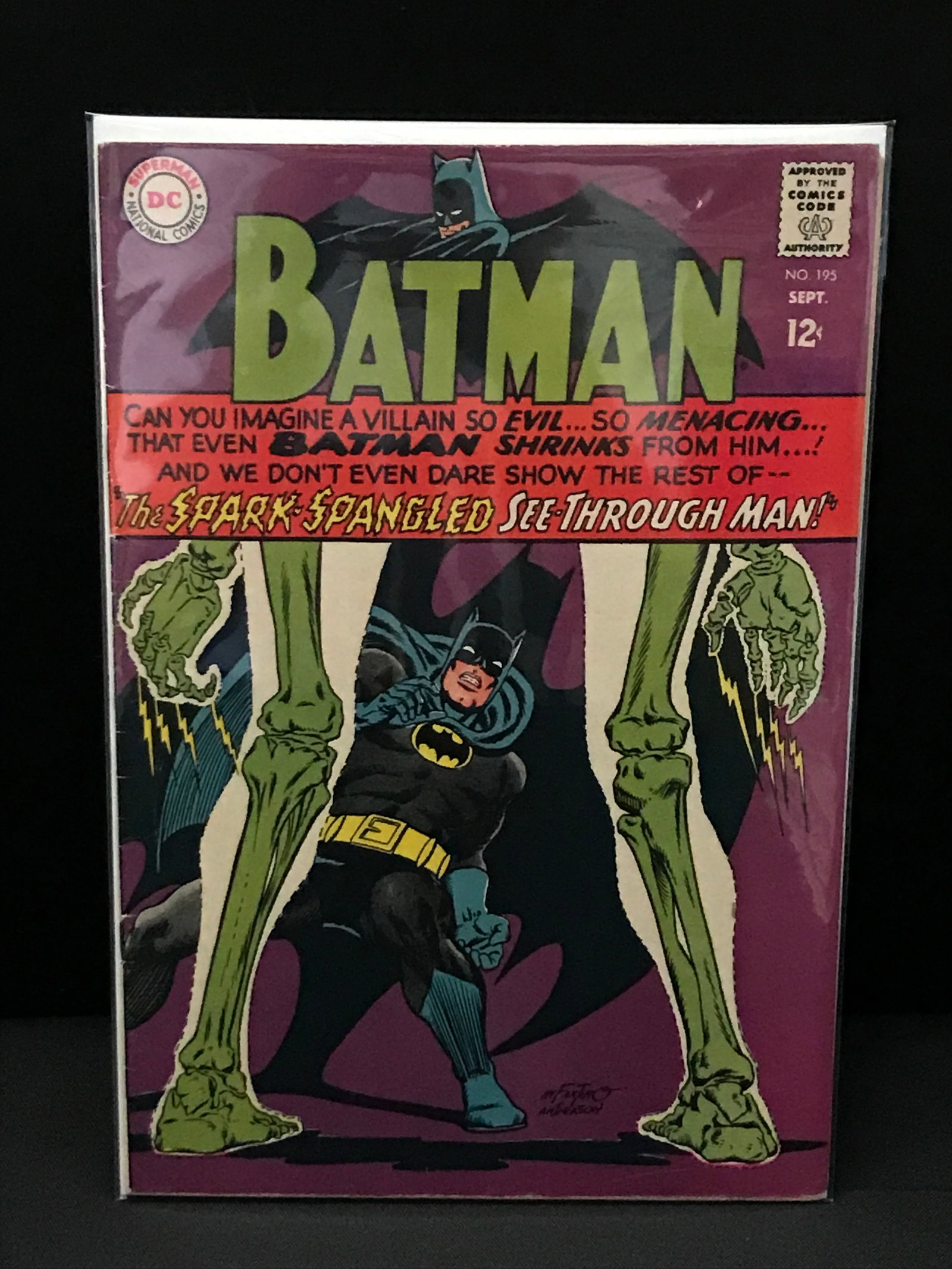 BATMAN #195 - DC COMICS (1 of 1)