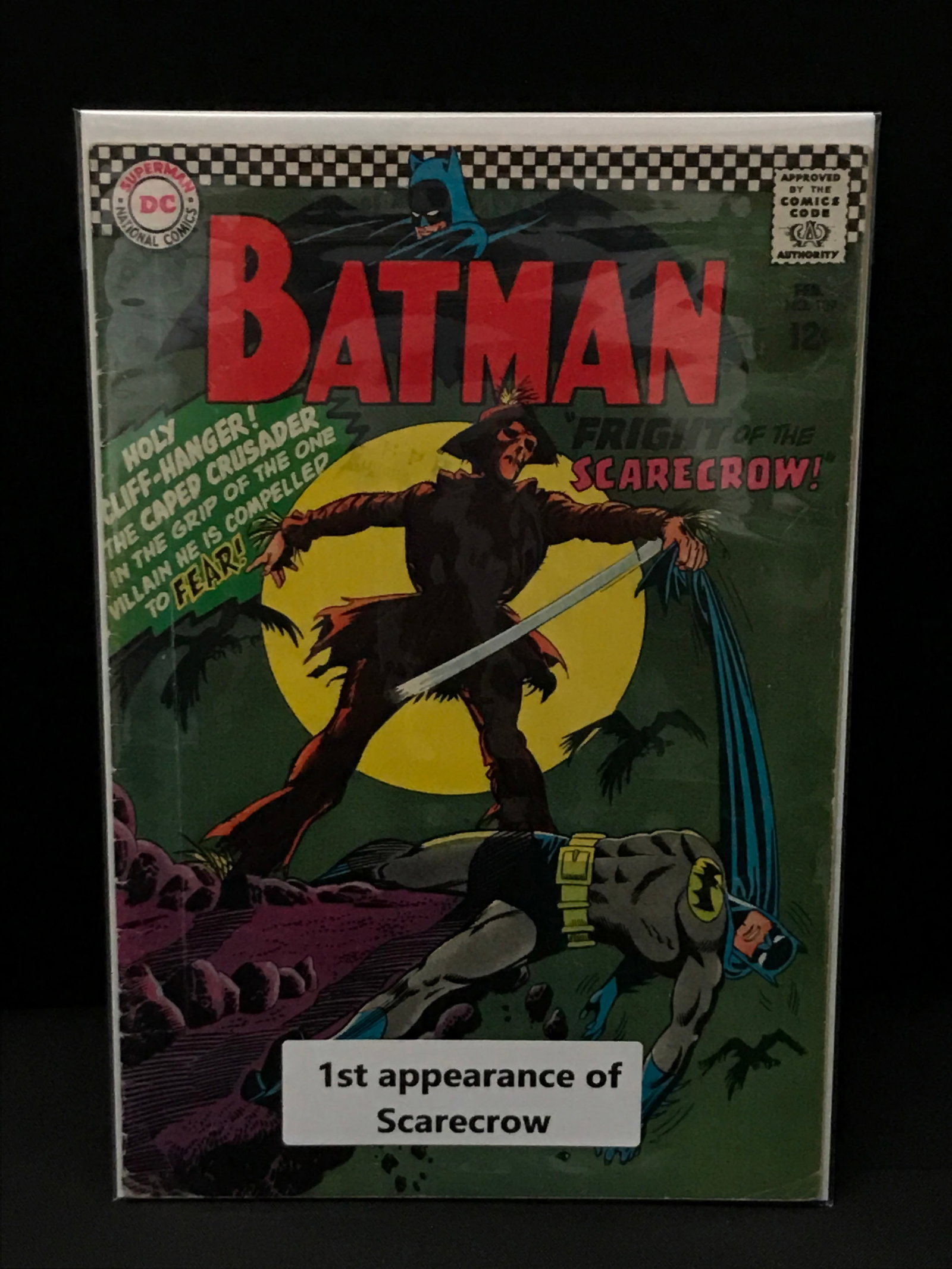 BATMAN #189 1ST APP SCARECROW - DC COMICS (1 of 1)
