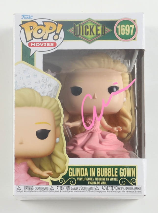 ARIANA GRANDE SIGNED GLINDA WICKED FUNKO POP - BECKETT COA (1 of 2)