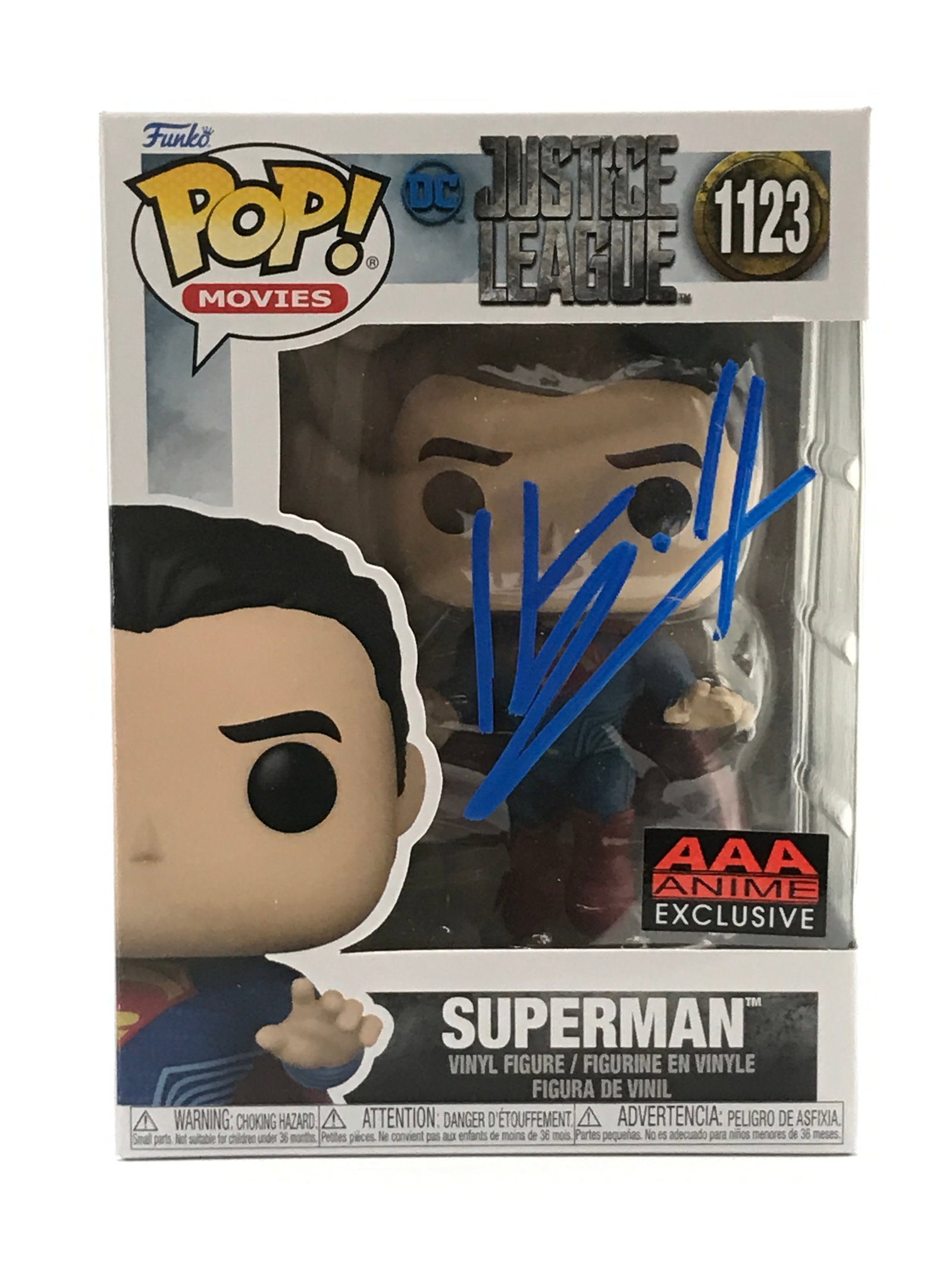 HENRY CAVILL SIGNED SUPERMAN FUNKO POP - KB COA (1 of 2)