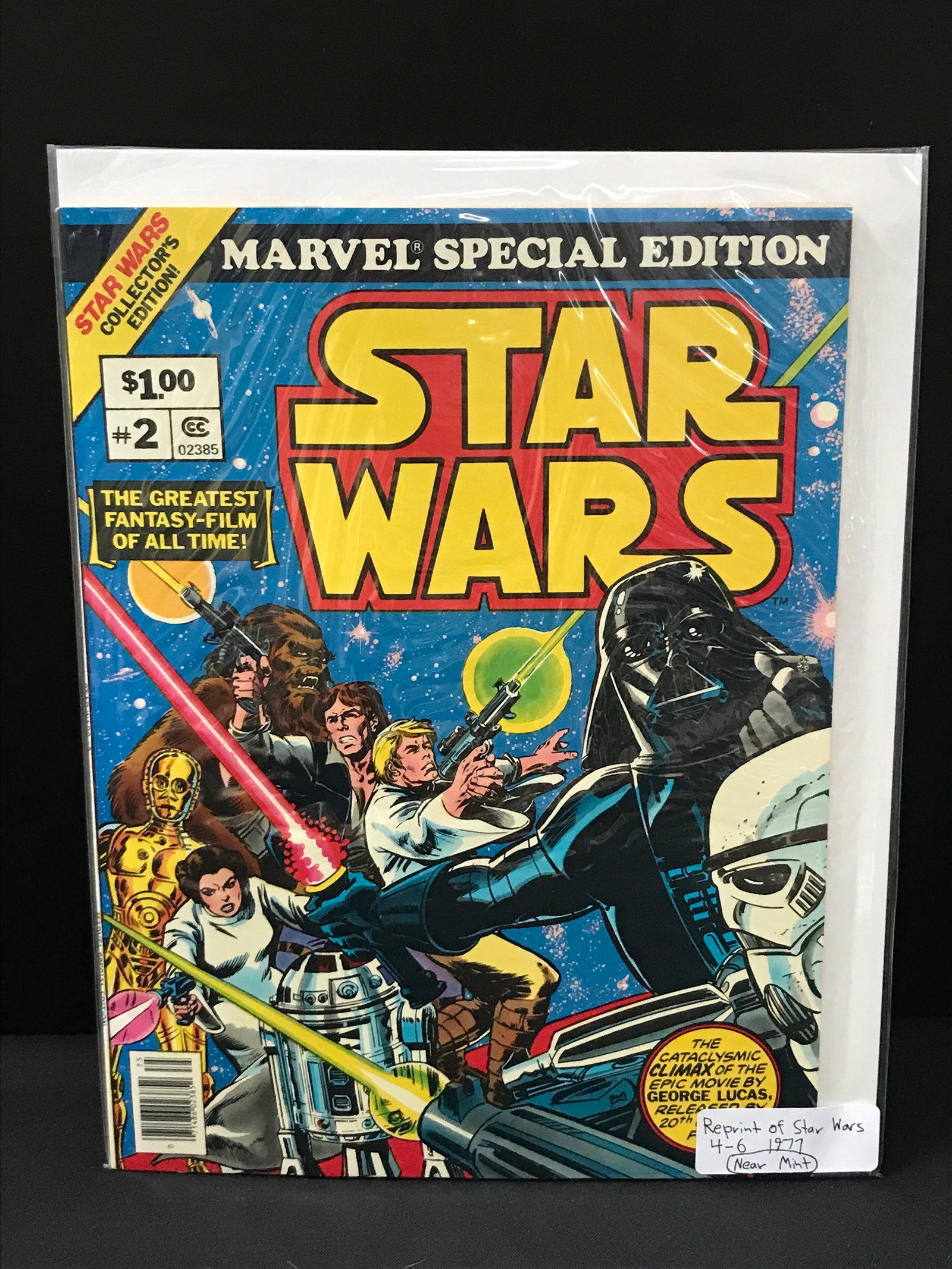 HIGHER GRADE MARVEL COMICS TREASURY EDITION STAR WARS NO.2 (1 of 1)