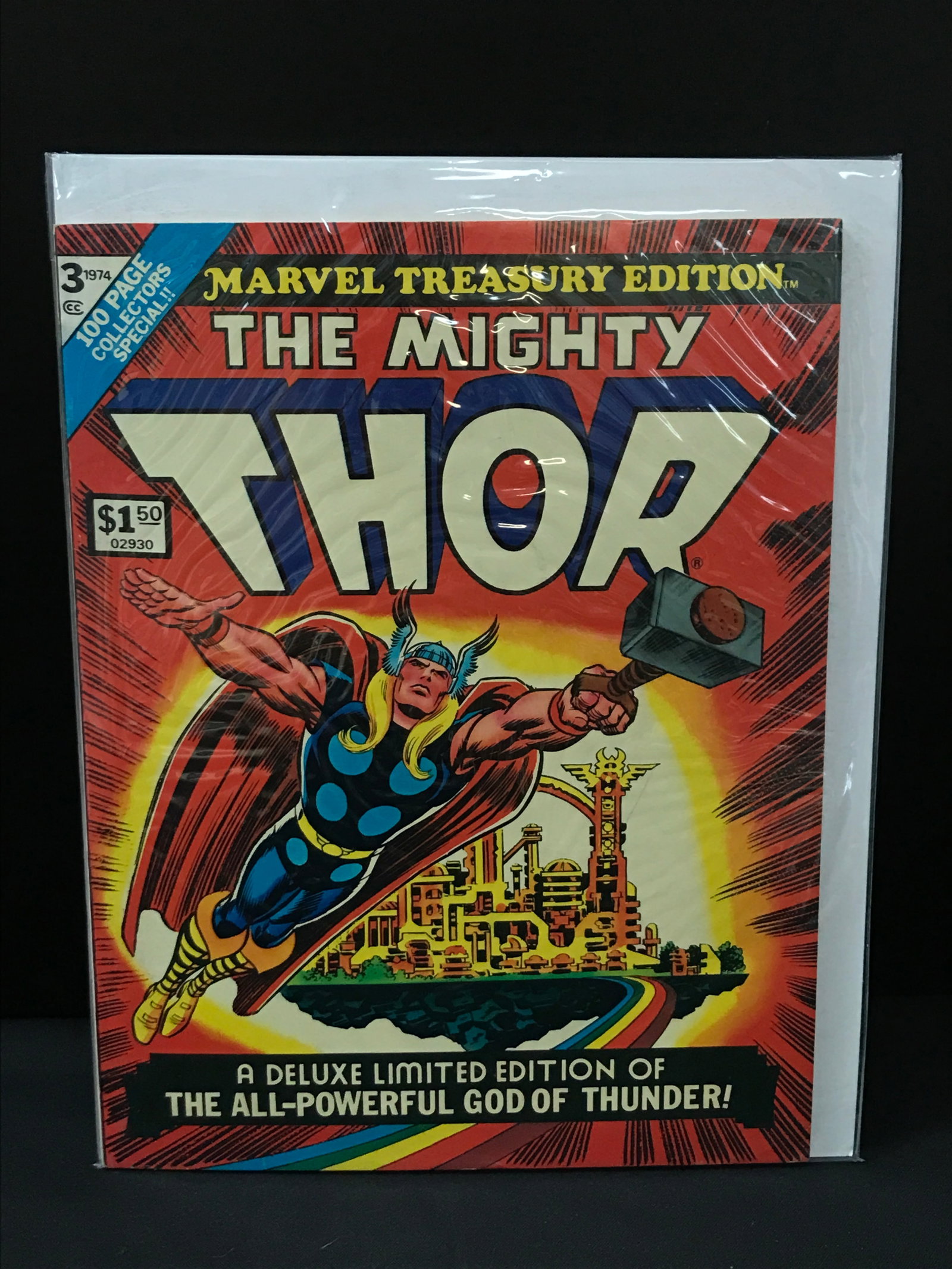 THE MIGHTY THOR MARVEL TREASURY EDITION - MARVEL COMICS (1 of 1)