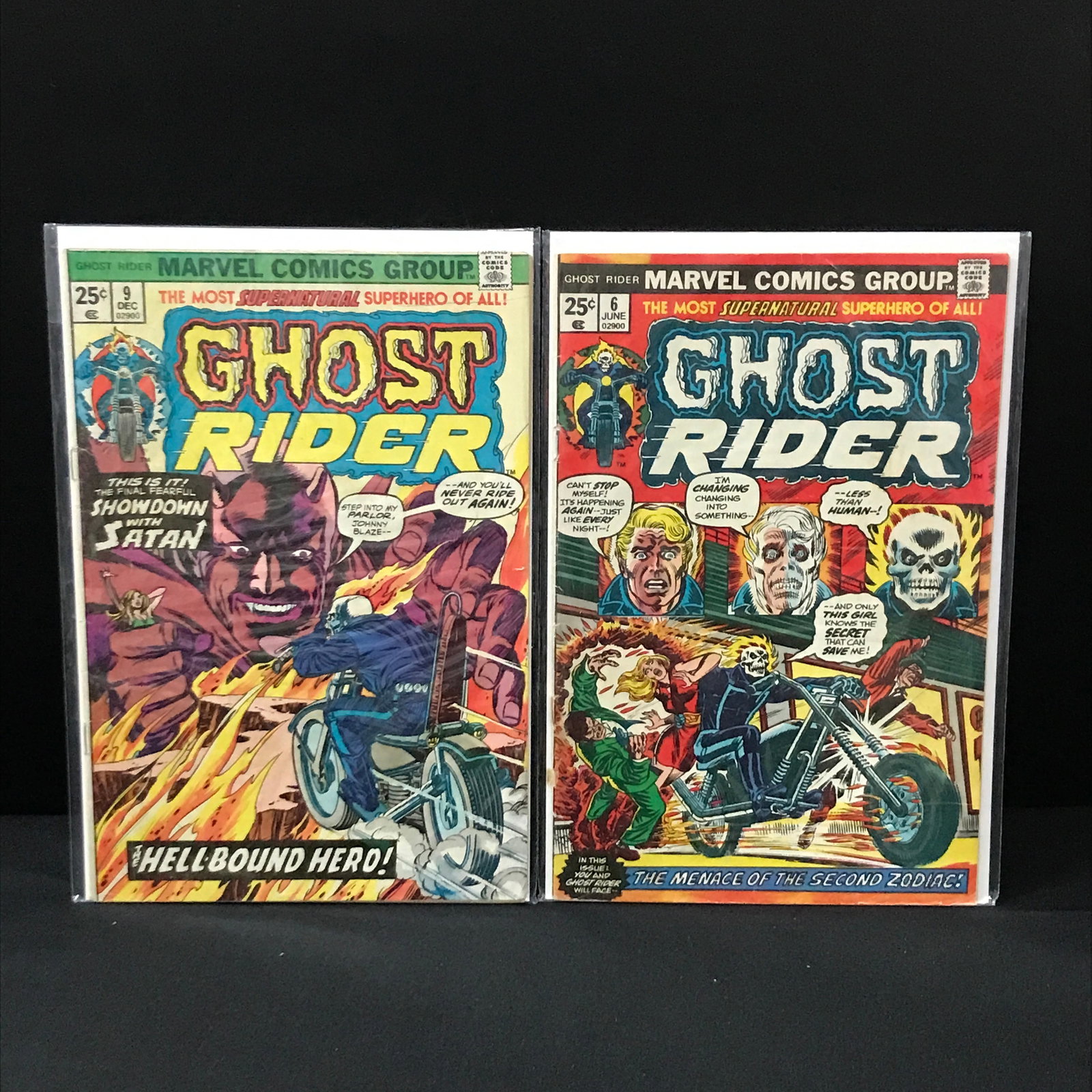 LOT OF 2 GHOST RIDER COMICS - MARVEL COMICS (1 of 1)