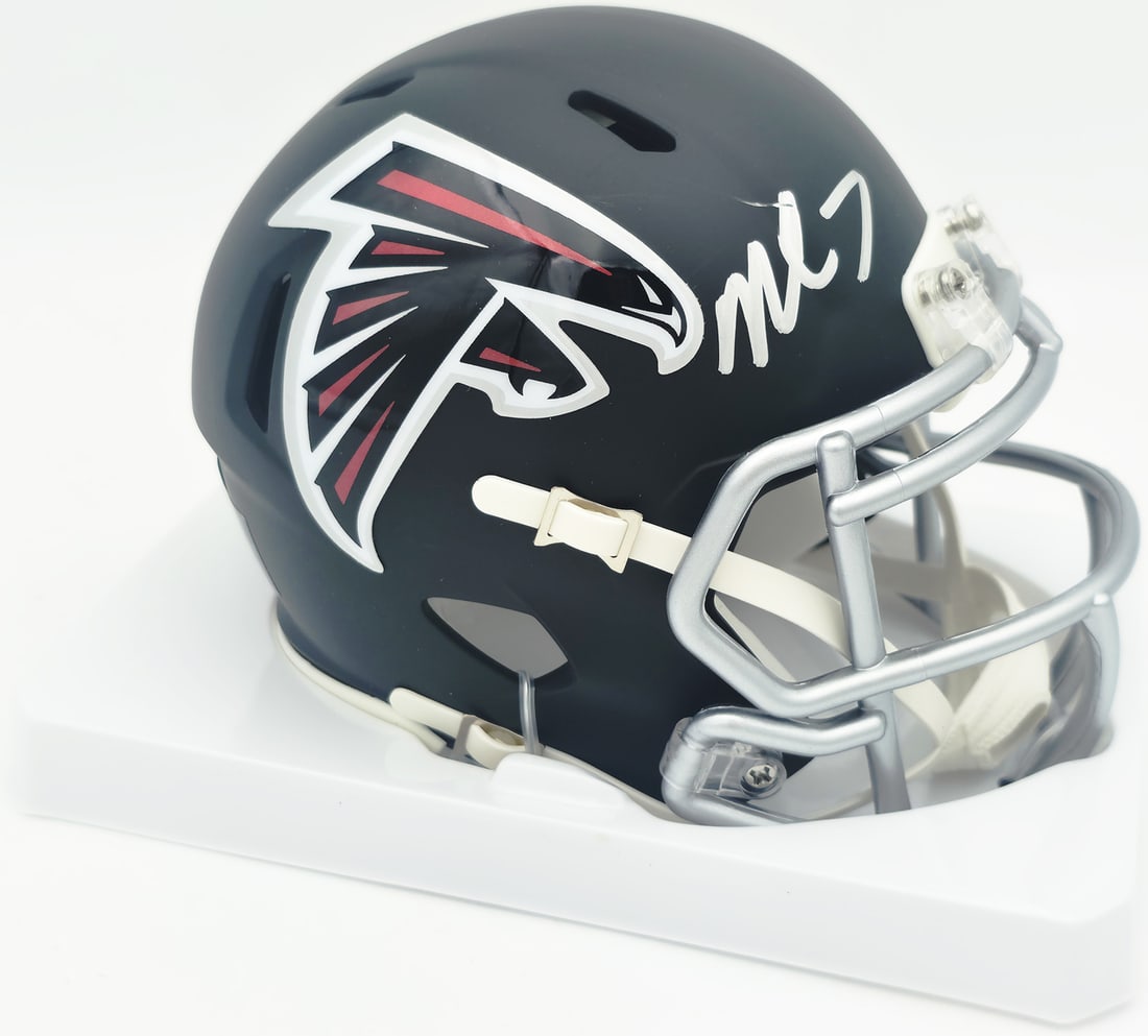 MICHAEL VICK SIGNED ATLANTA FALCONS MINI HELMET - BECKETT COA (1 of 3)