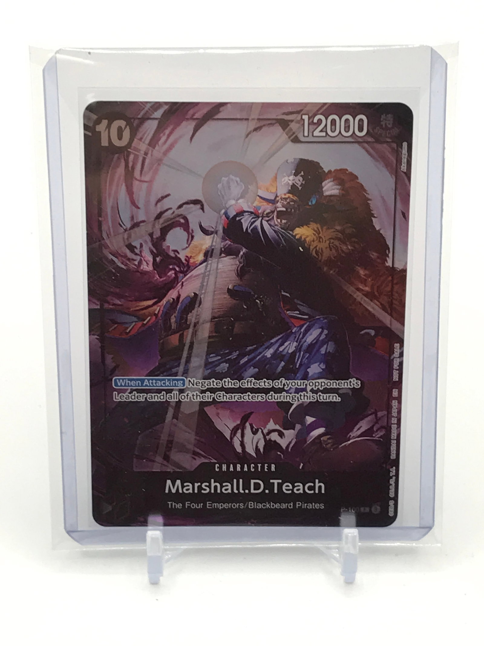 ONE PIECE EN TCG MARSHALL D. TEACH TRADING CARD: Prices are in Canadian dollars
