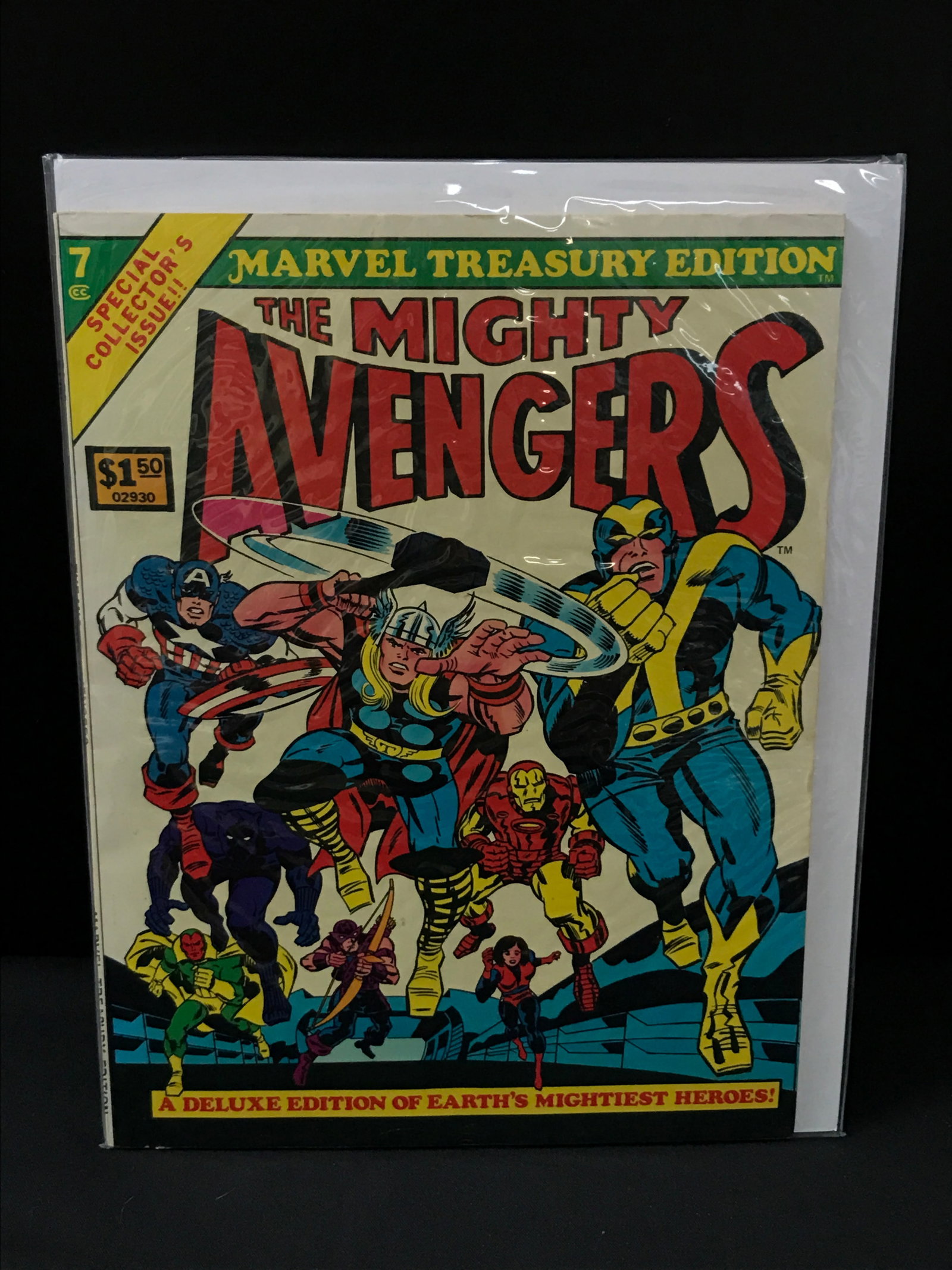 THE MIGHTY AVENGERS MARVEL TREASURY EDITION - MARVEL COMICS (1 of 1)