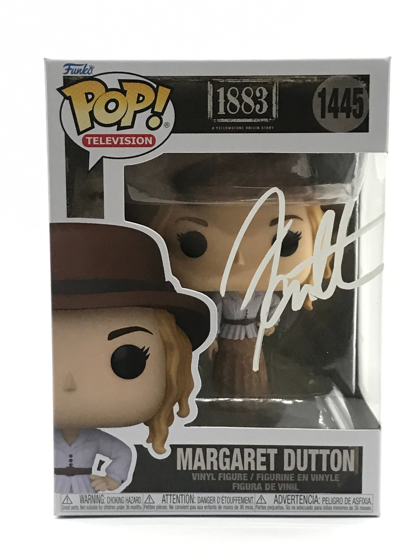 FAITH HILL SIGNED MARGARET DUTTON 1883 FUNKO POP - HOLLYWOOD COA (1 of 2)