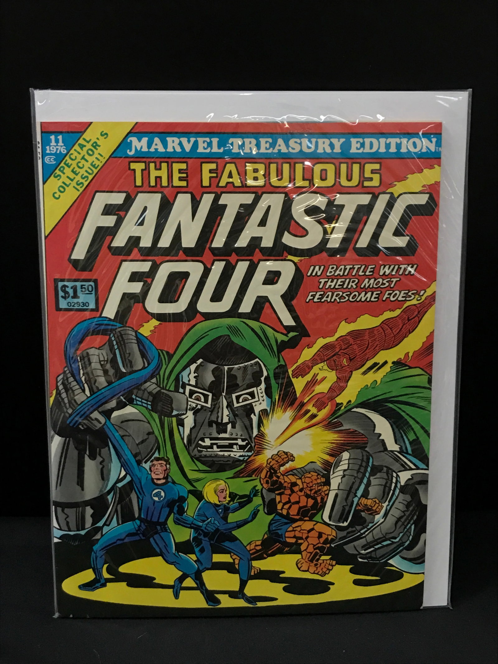 THE FABULOUS FANTASTIC FOUR MARVEL TREASURY EDITION - MARVEL COMICS (1 of 1)