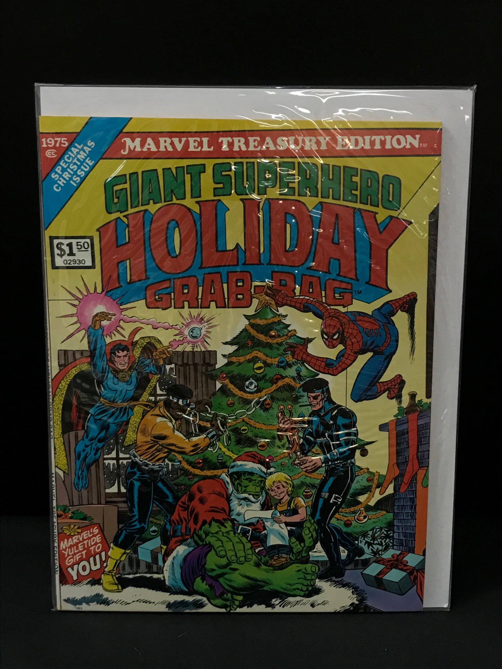 GIANT SUPERHERO HOLIDAY GRAB BAG MARVEL TREASURY EDITION - MARVEL COMICS: Prices are in Canadian dollars
