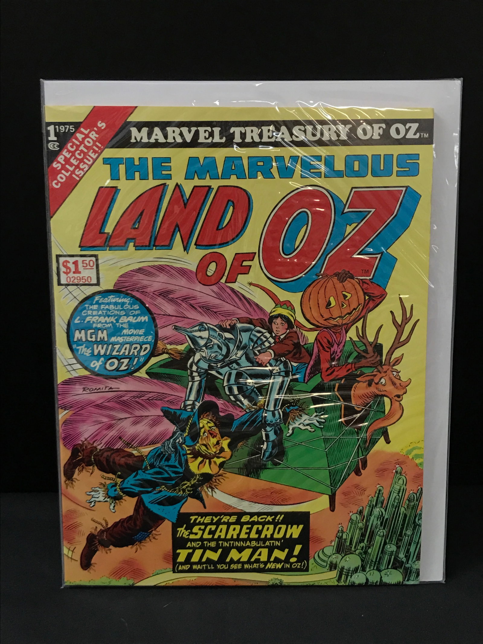 THE MARVELOUS LAND OF OZ MARVEL TREASURY EDITION - MARVEL COMICS (1 of 1)