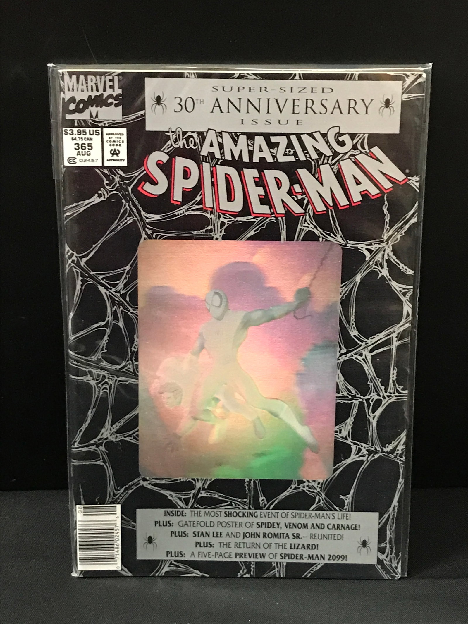 THE AMAZING SPIDERMAN #365 - MARVEL COMICS (1 of 1)