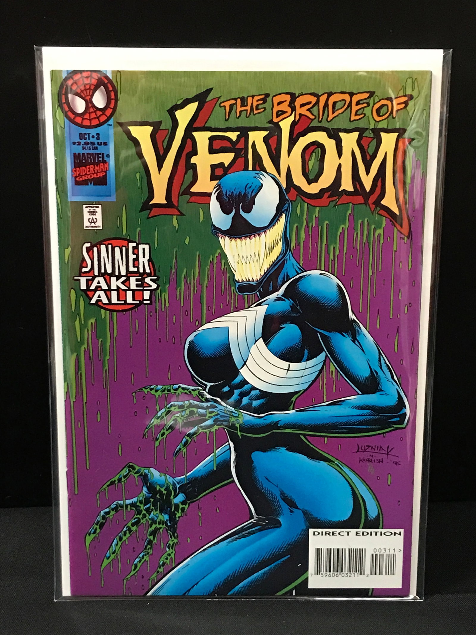 THE BRIDE OF VENOM #3 - MARVEL COMICS (1 of 1)
