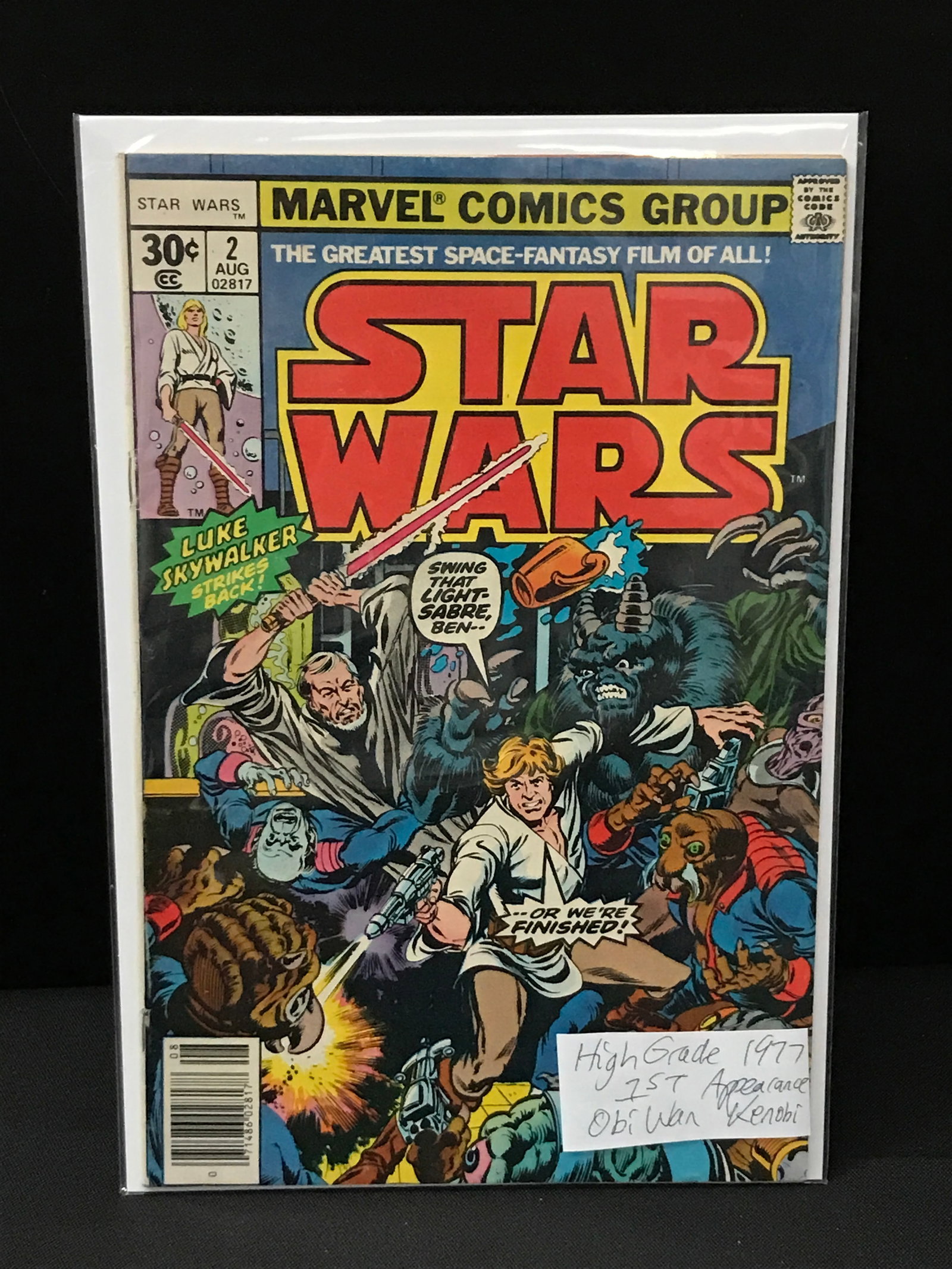 STAR WARS #2 1ST APP OBI-WAN KENOBI (1977) - MARVEL COMICS: Prices are in Canadian dollars