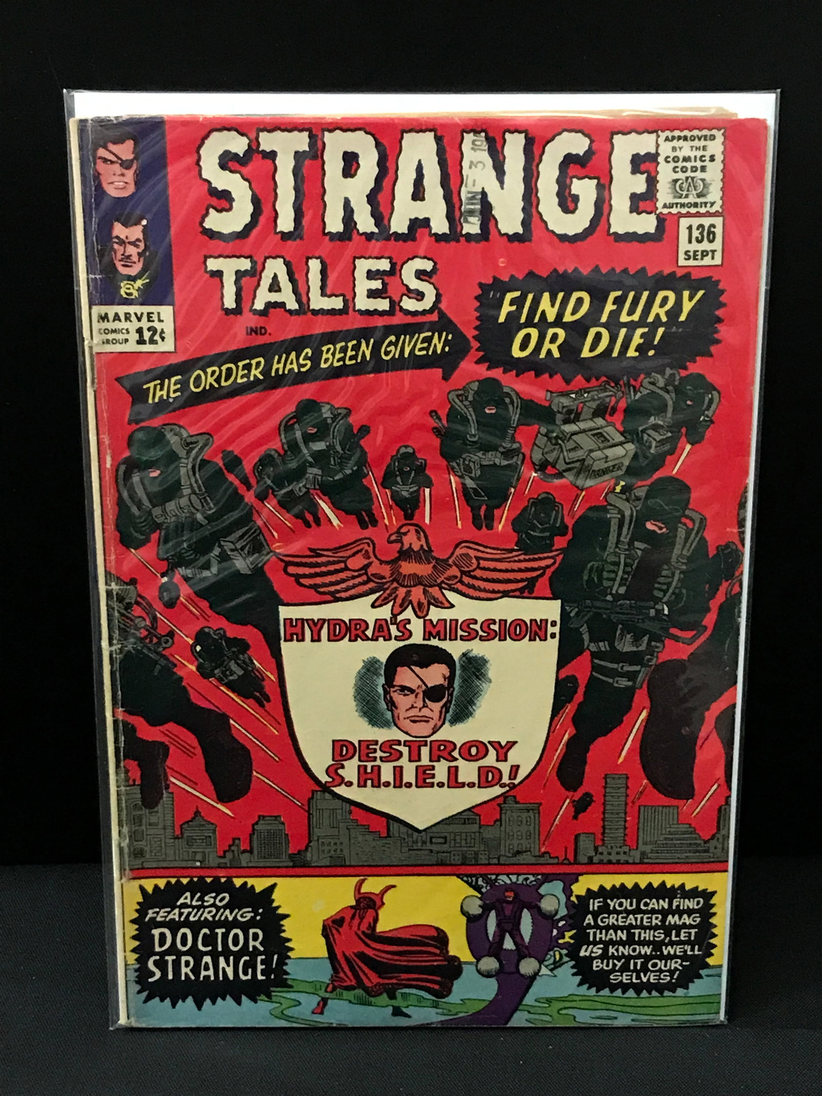 STRANGE TALES #136 - MARVEL COMICS (1 of 1)