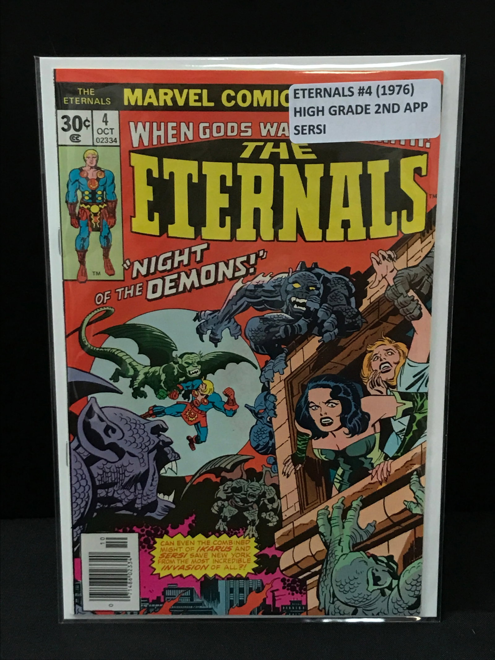 ETERNALS #4 (1976) 2ND APP SERSI - MARVEL COMICS: Prices are in Canadian dollars