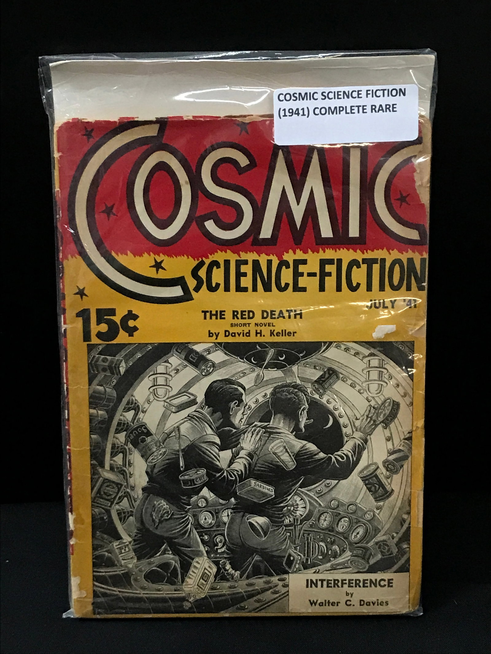 COSMIC SCIENCE FICTION (1941) COMPLETE - BY DAVID H. KELLER (1 of 1)