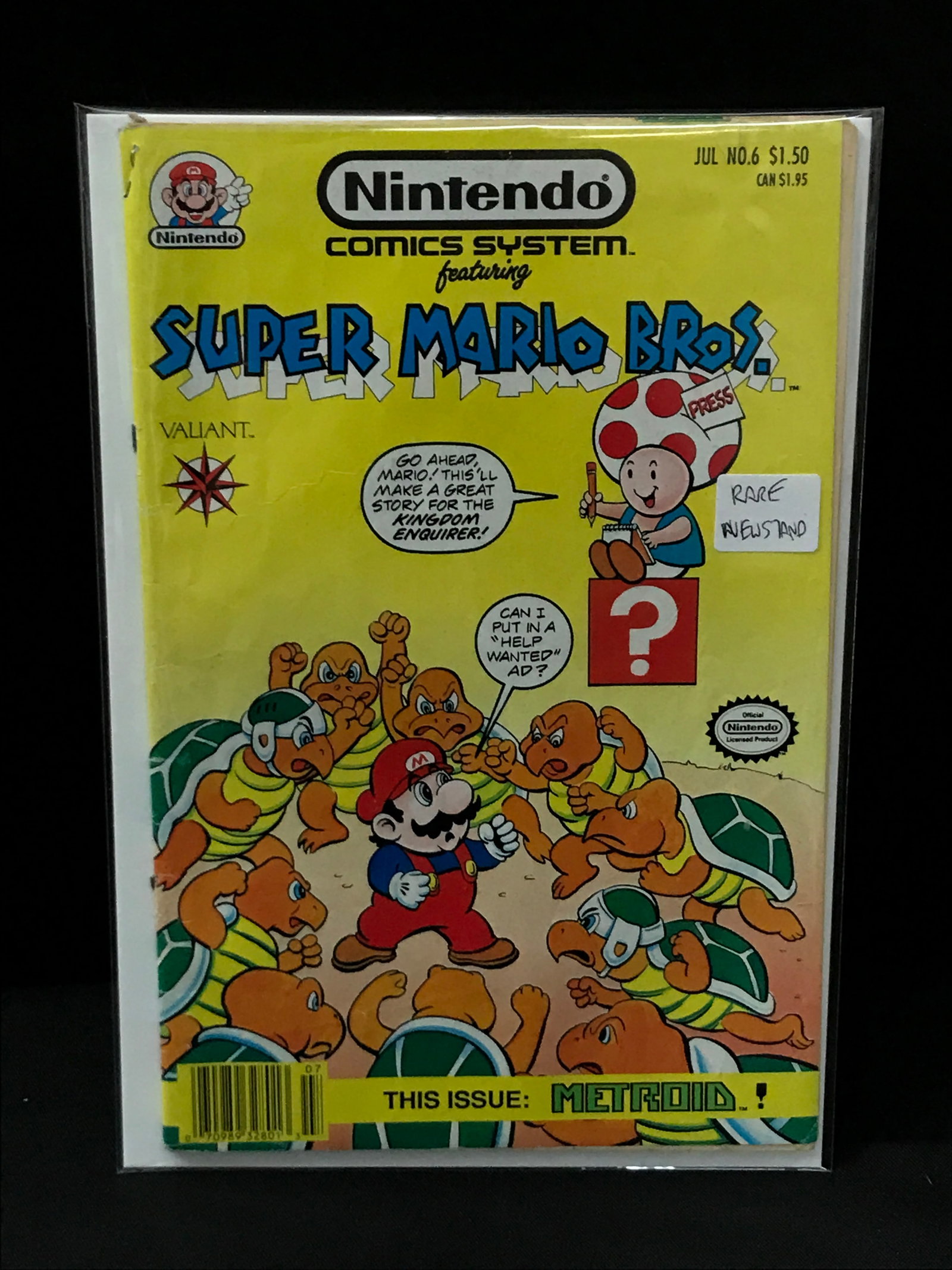 SUPER MARIO BROS #6 - NINTENDO COMICS (1 of 1)