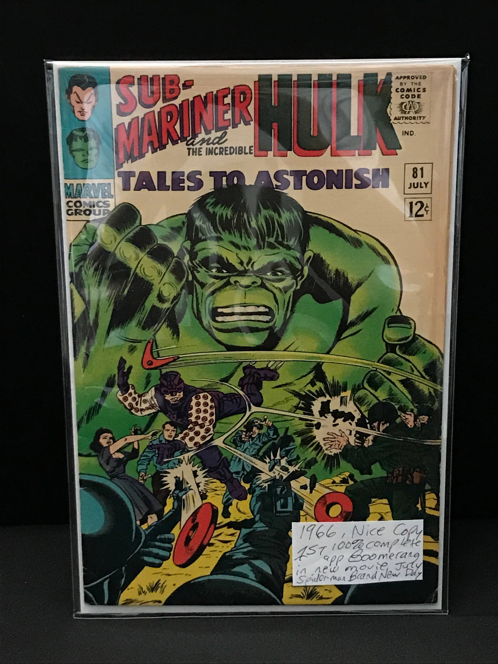 TALES TO ASTONISH #81 (1966) COMPLETE - MARVEL COMICS (1 of 1)