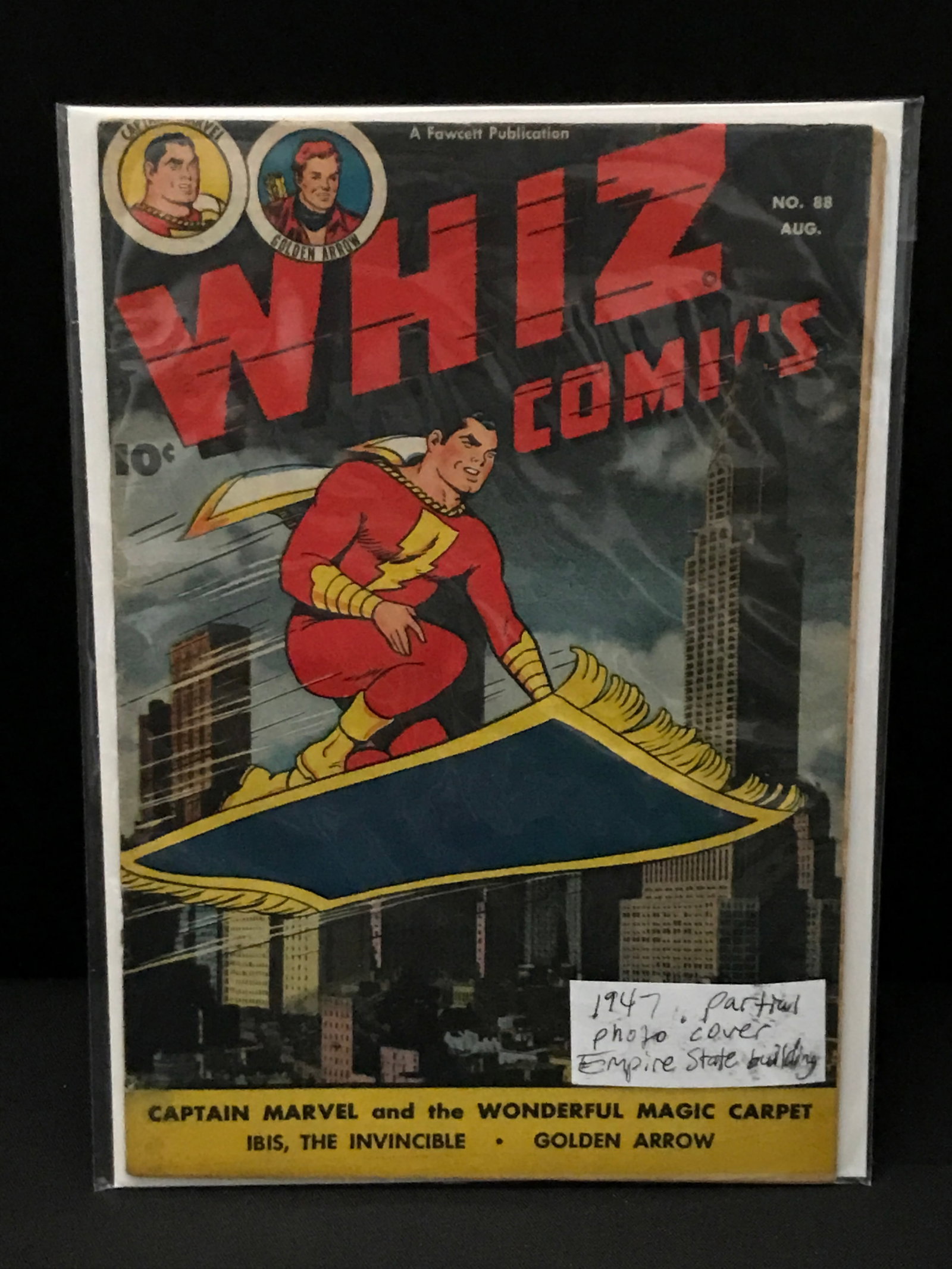 WHIZ COMICS #88 (1947) - A FAWCETT PUBLICATION: Prices are in Canadian dollars