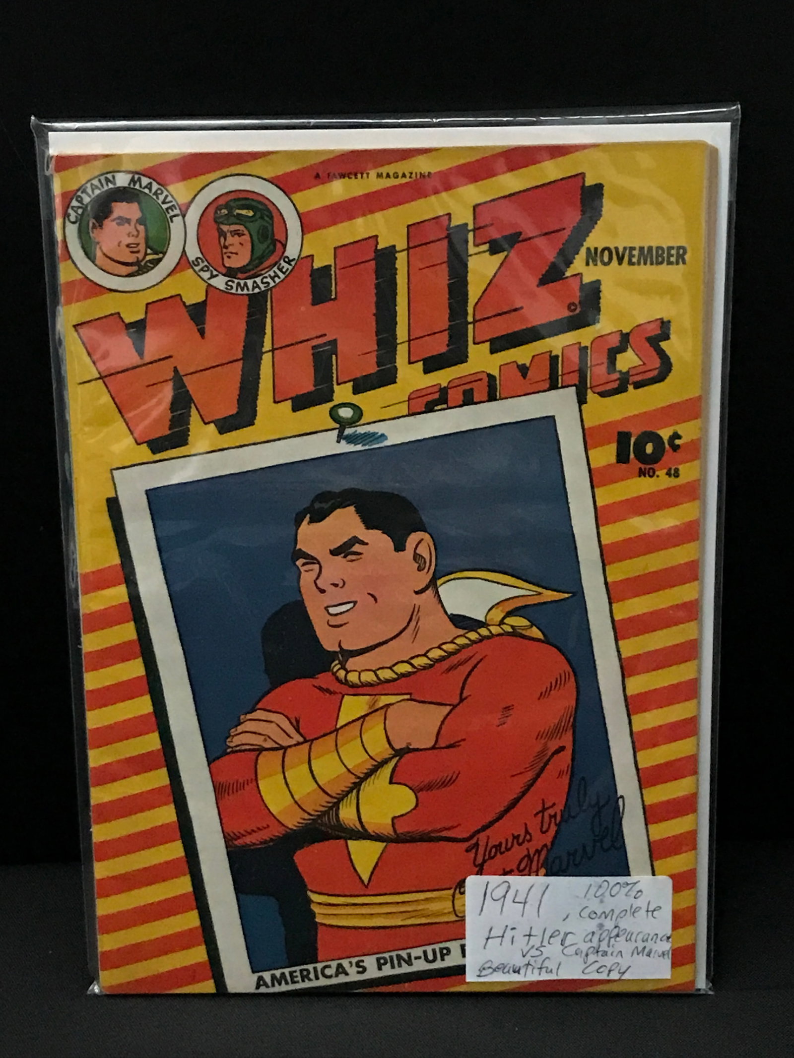 WHIZ COMICS #48 (1941) 100% COMPLETE - A FAWCETT PUBLICATION (1 of 1)