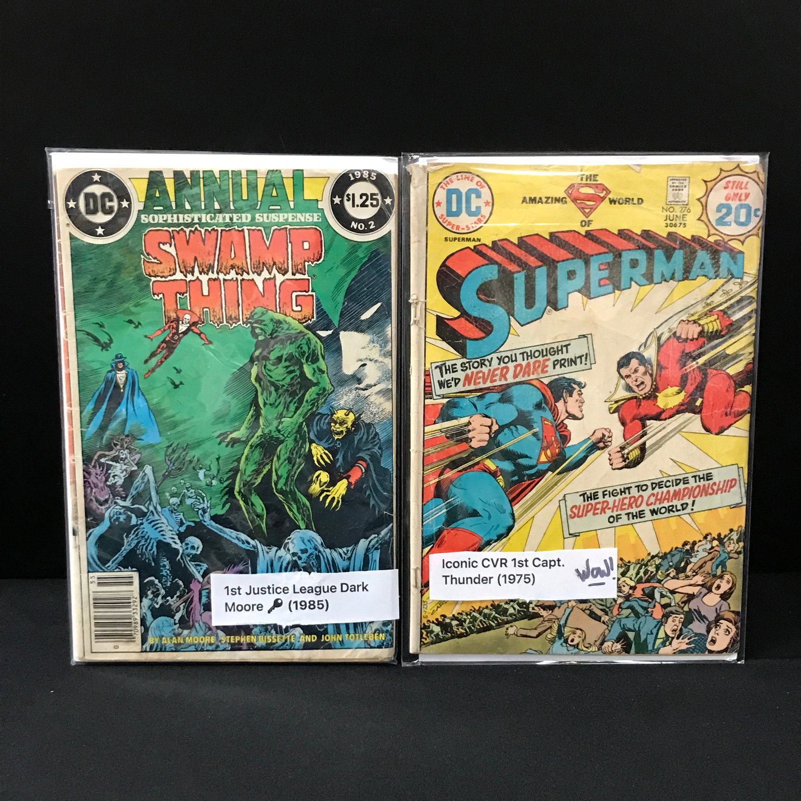 LOT OF 2 DC COMICS - EACH HAS A 1ST APP (1 of 1)