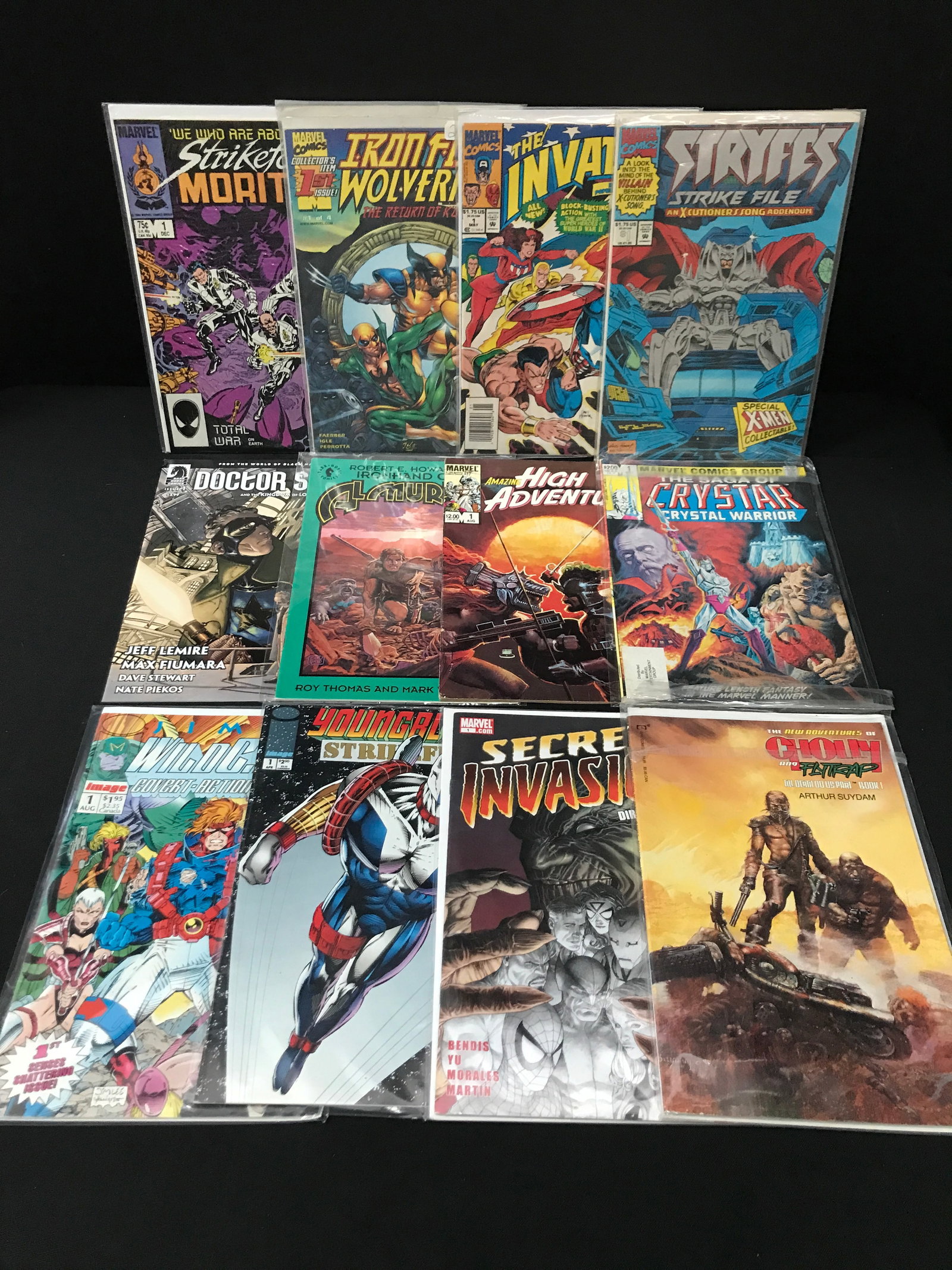 LOT OF 12 MIXED TITLE COMICS ALL #1'S - VARIOUS TITLES: Prices are in Canadian dollars