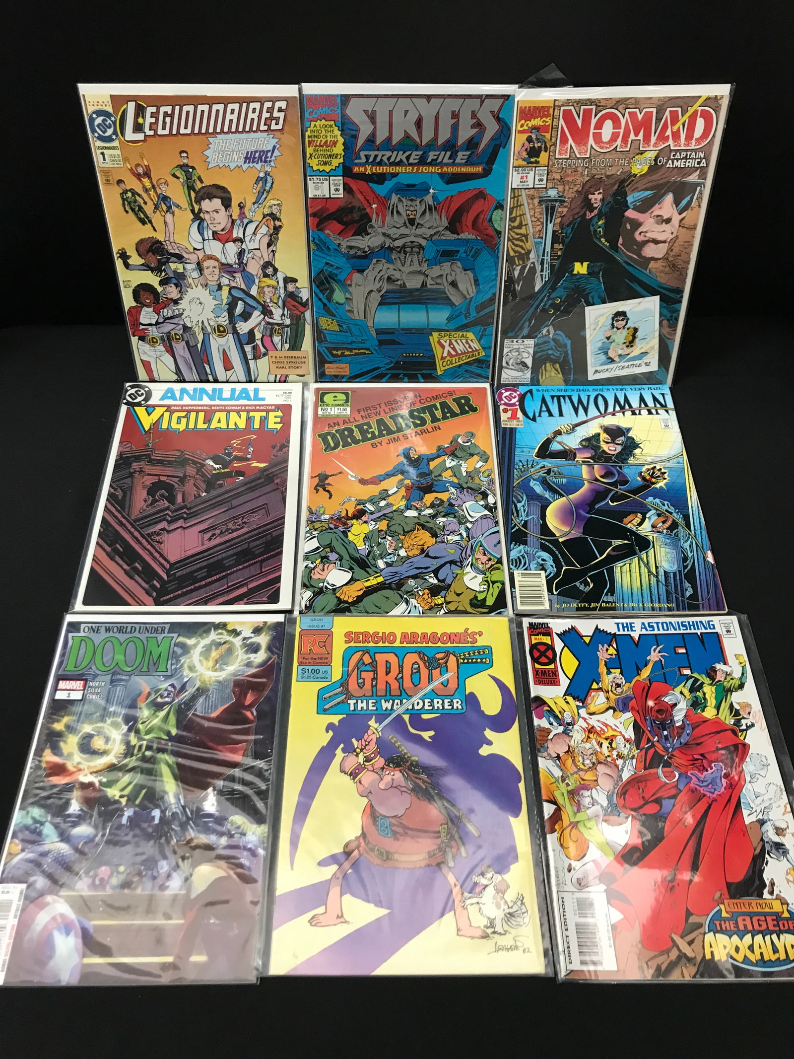 LOT OF 9 COMICS VARIOUS TITLES AND PUBLISHERS - ALL #1'S (1 of 1)