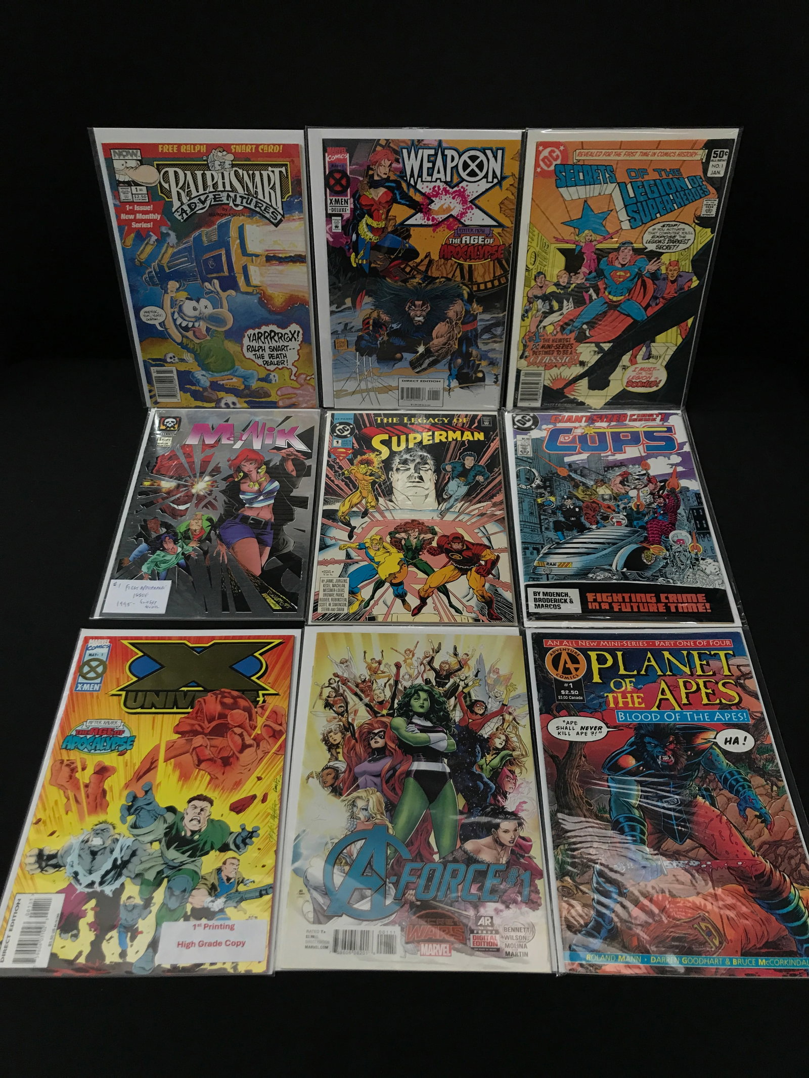 LOT OF 9 COMICS - VARIOUS TITLES ALL #1'S DC COMICS (1 of 1)