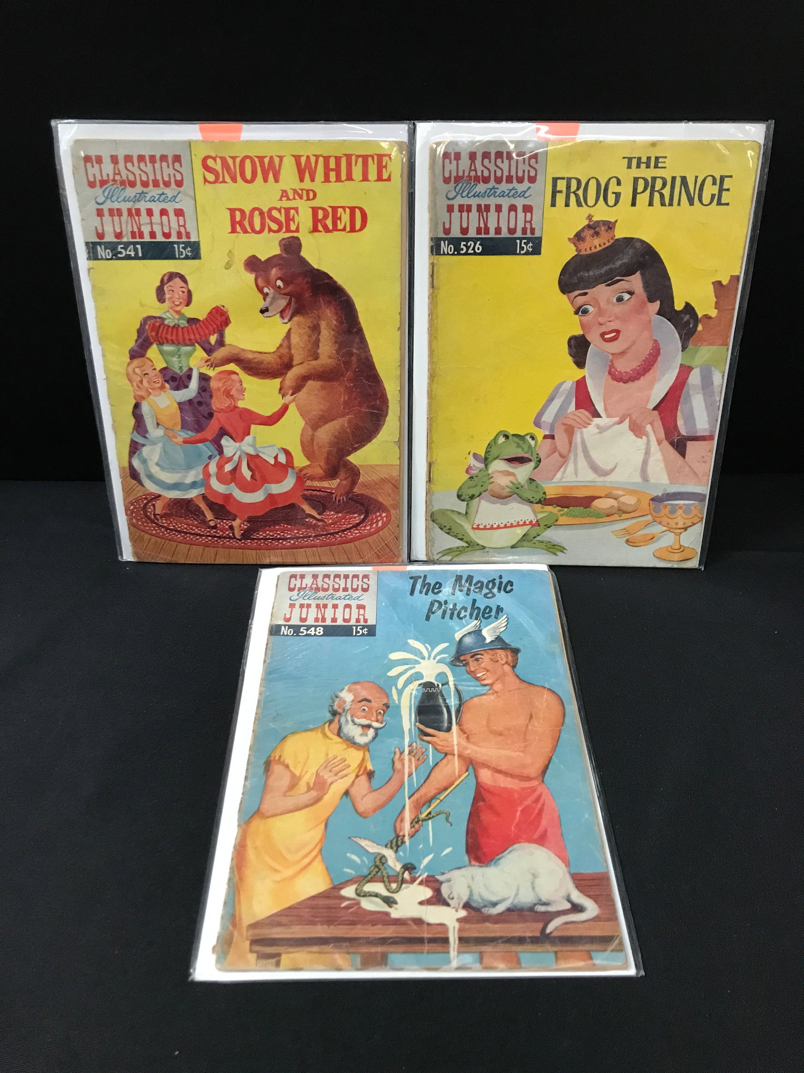LOT OF 3 CLASSICS ILLUSTRATED COMICS (1 of 1)