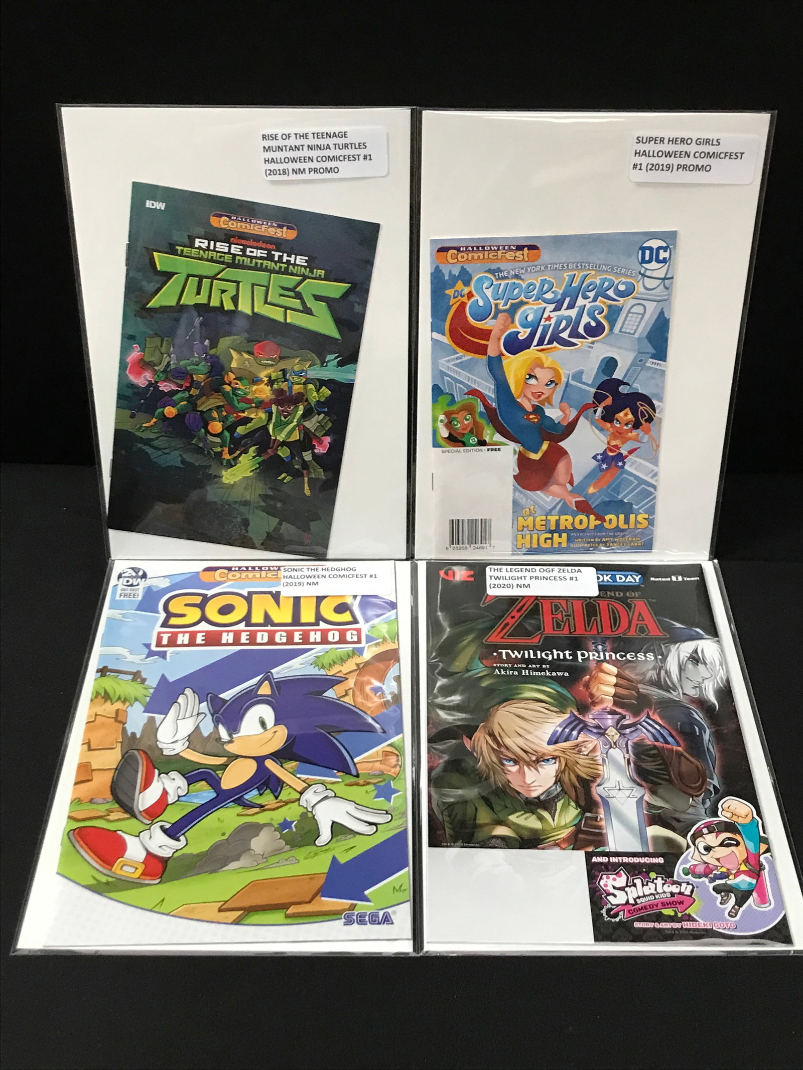 LOT OF 4 COMICS ALL #1'S - VARIOUS PUBLISHERS: Prices are in Canadian Dollars