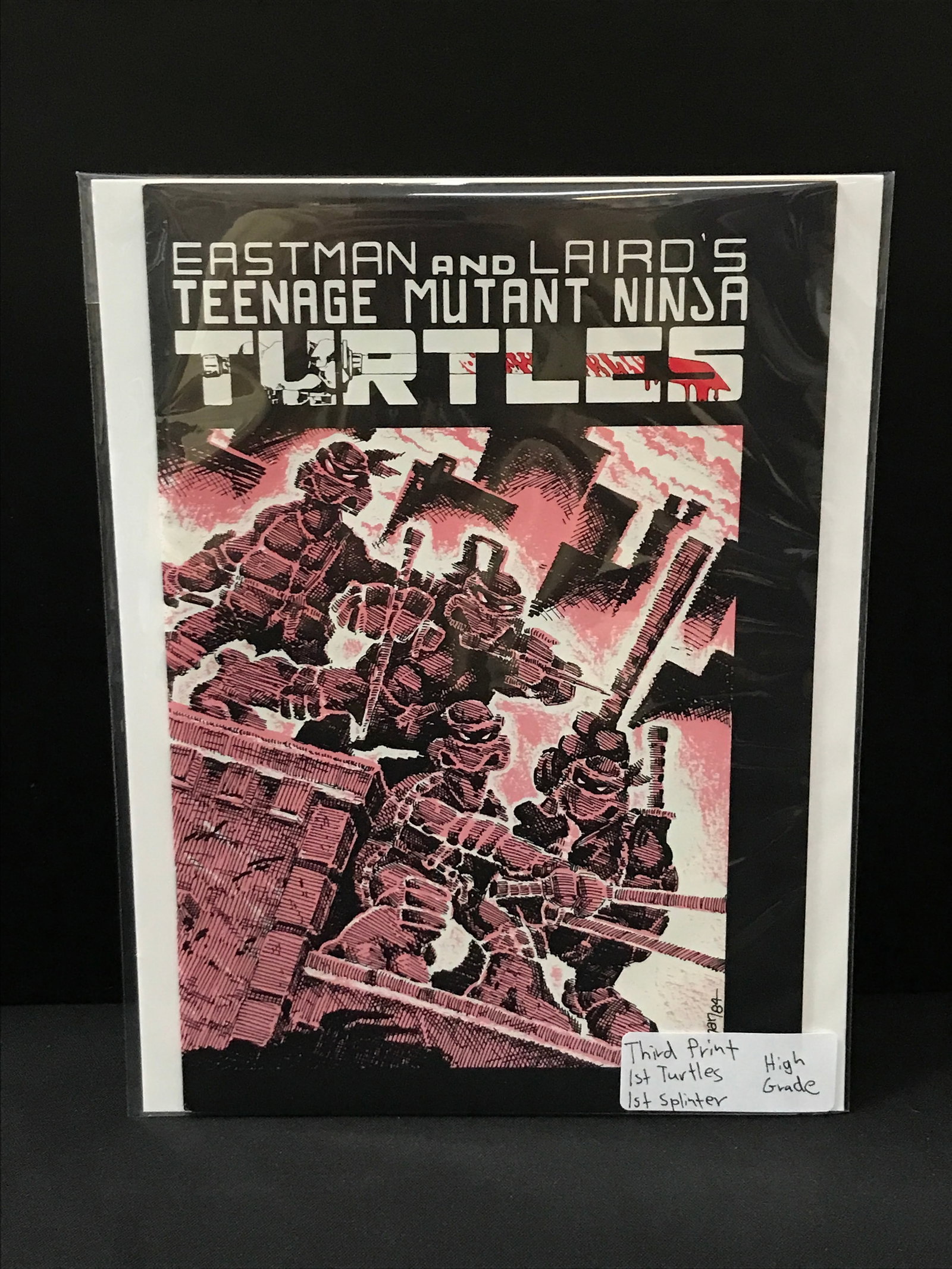 TEENAGE MUTANT NINJA TURTLES #1 3RD PRINTING 1ST APP THE TURTLES - EASTMAN AND LAIRD: Prices are in Canadian Dollars