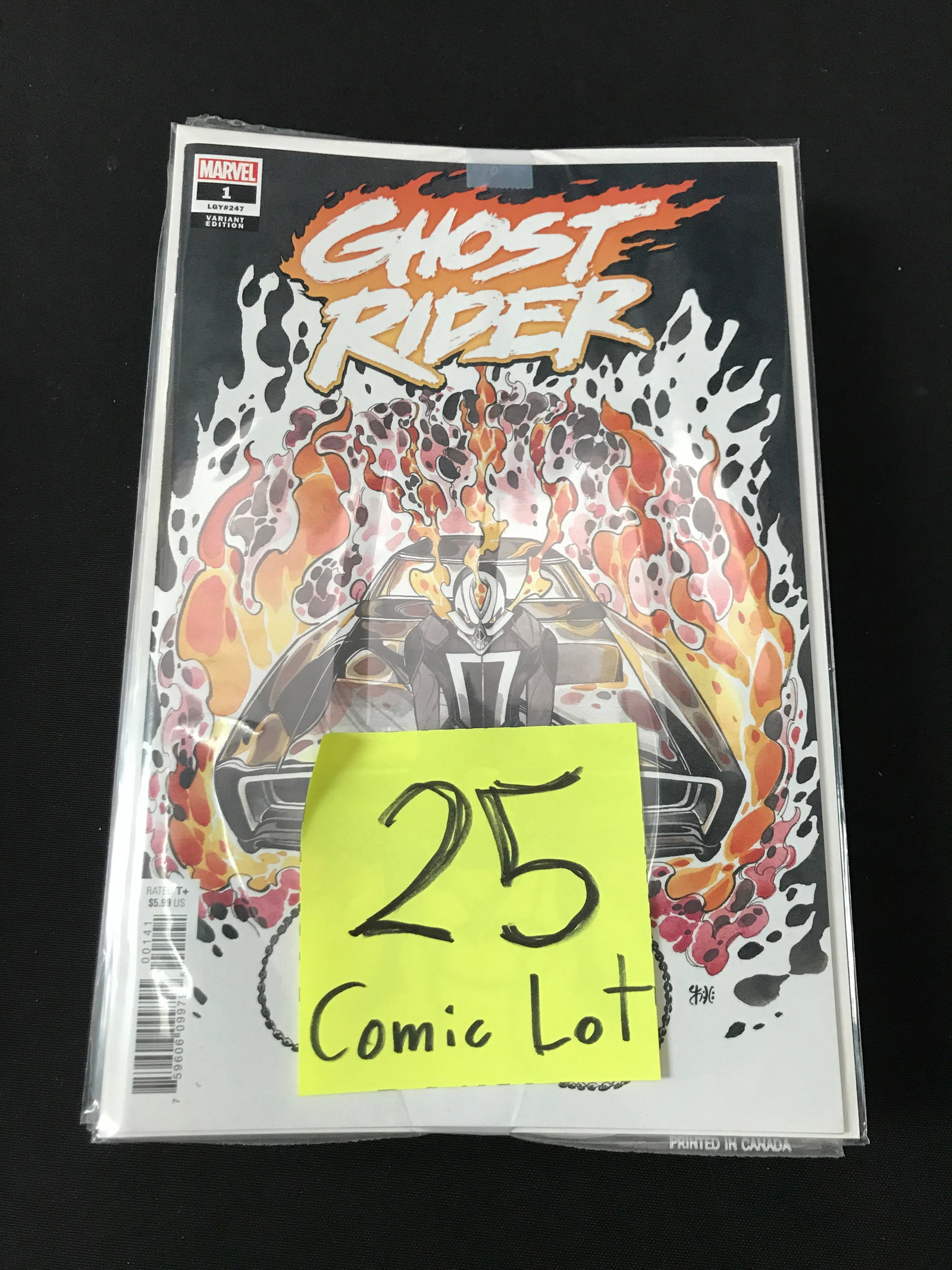 LOT OF 25 COMICS BAGGED AND BOARDED MAINLY SUPERHERO: Prices are in Canadian dollars