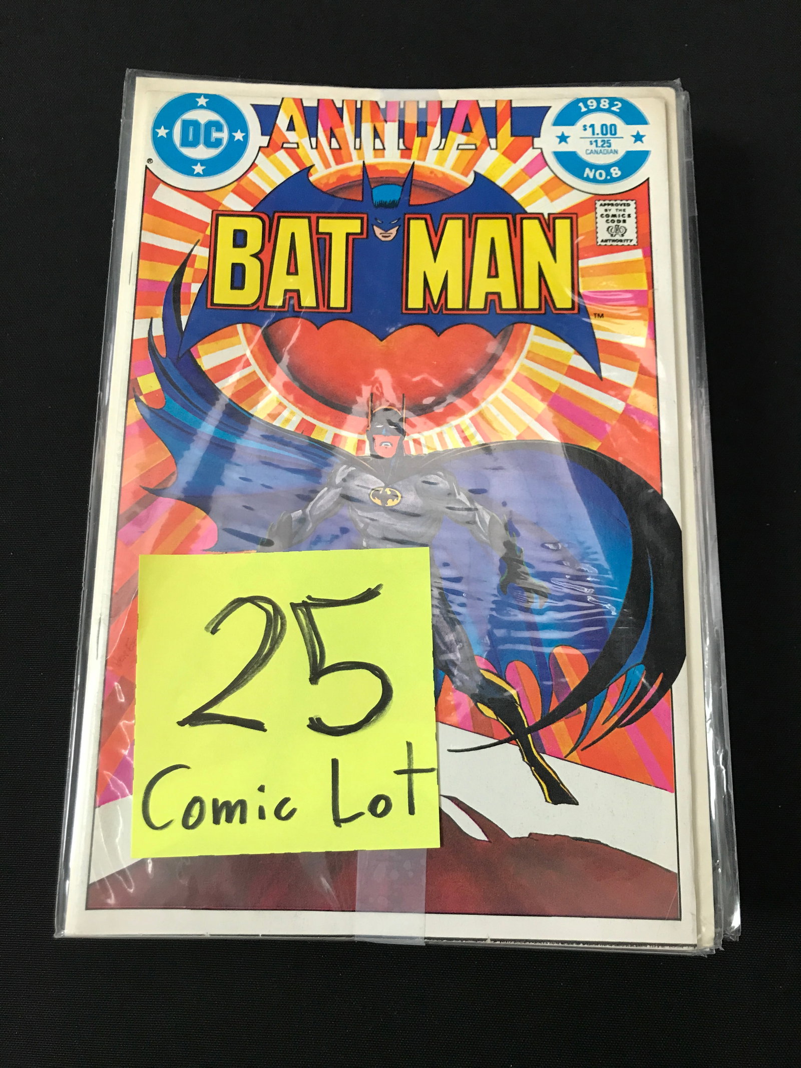 LOT OF 25 COMICS BAGGED AND BOARDED MAINLY SUPERHERO: Prices are in Canadian dollars