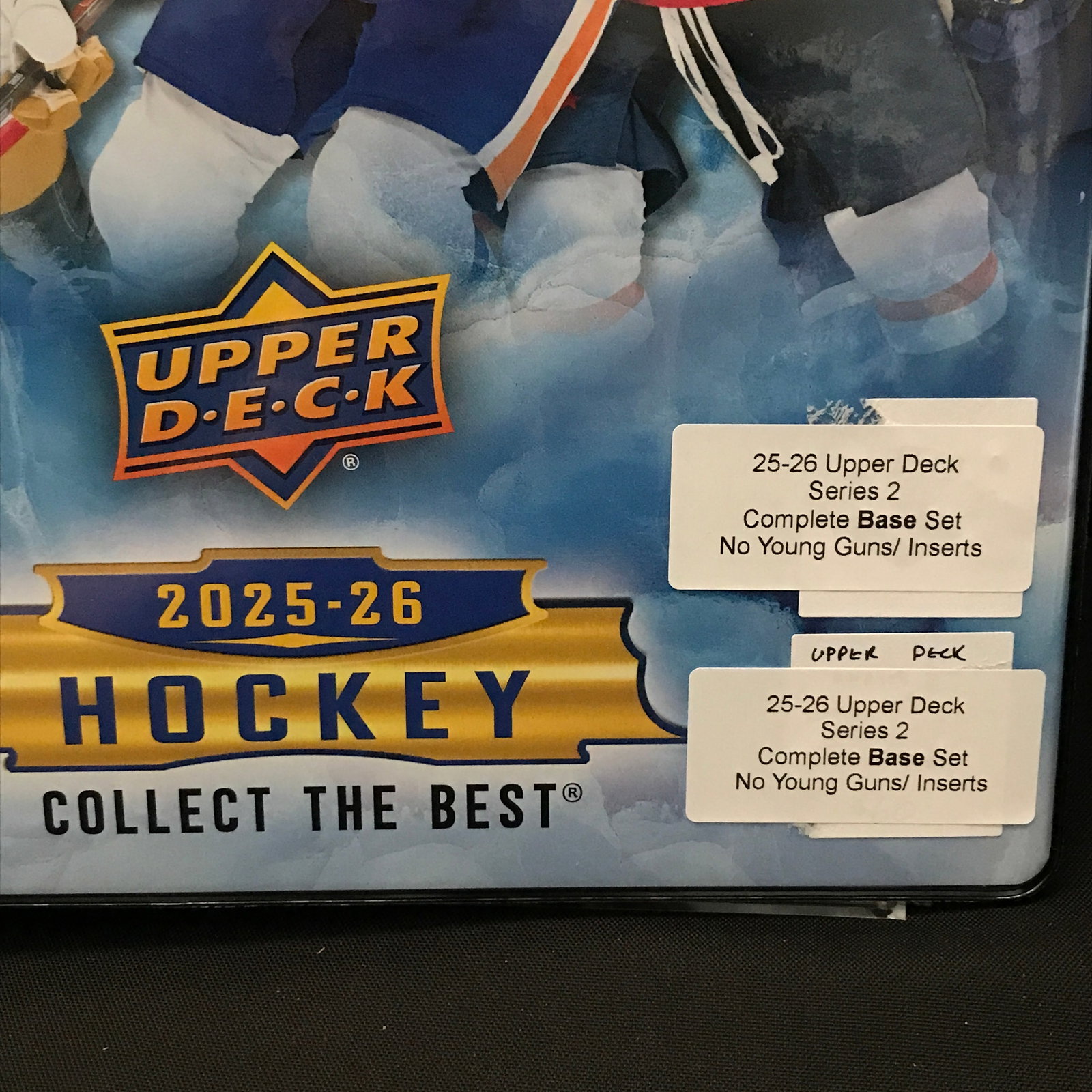 2025-26 UPPER DECK BASE COMPLETE BASE SET - NO YOUNG GUNS OR INSERTS (1 of 2)