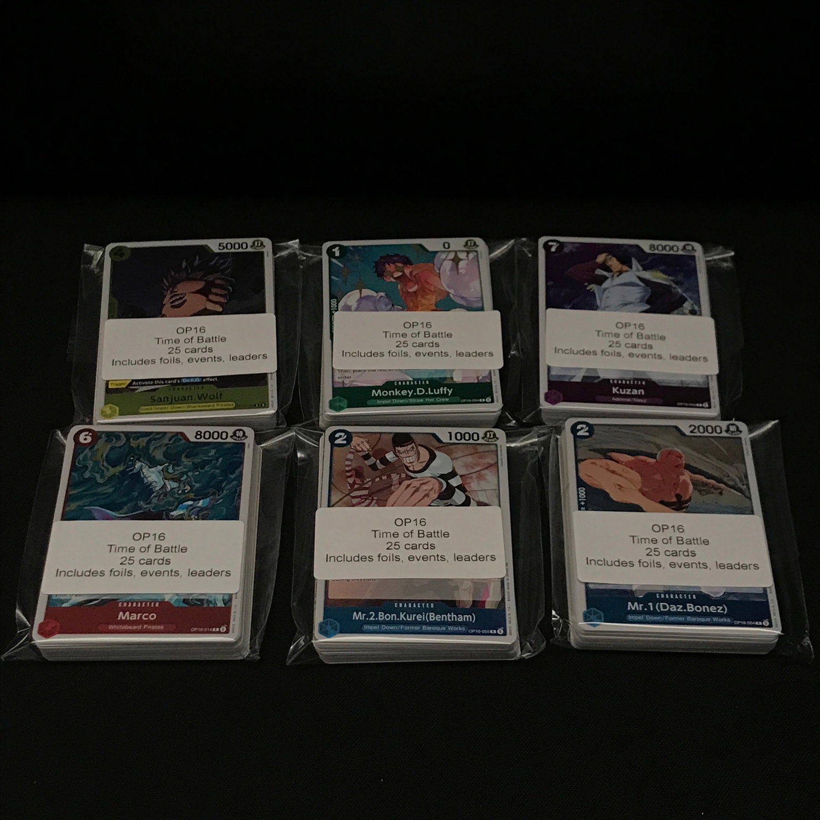 LOT OF 150 OP16 ONE PIECE TCG TRADING CARDS: Prices are in Canadian dollars