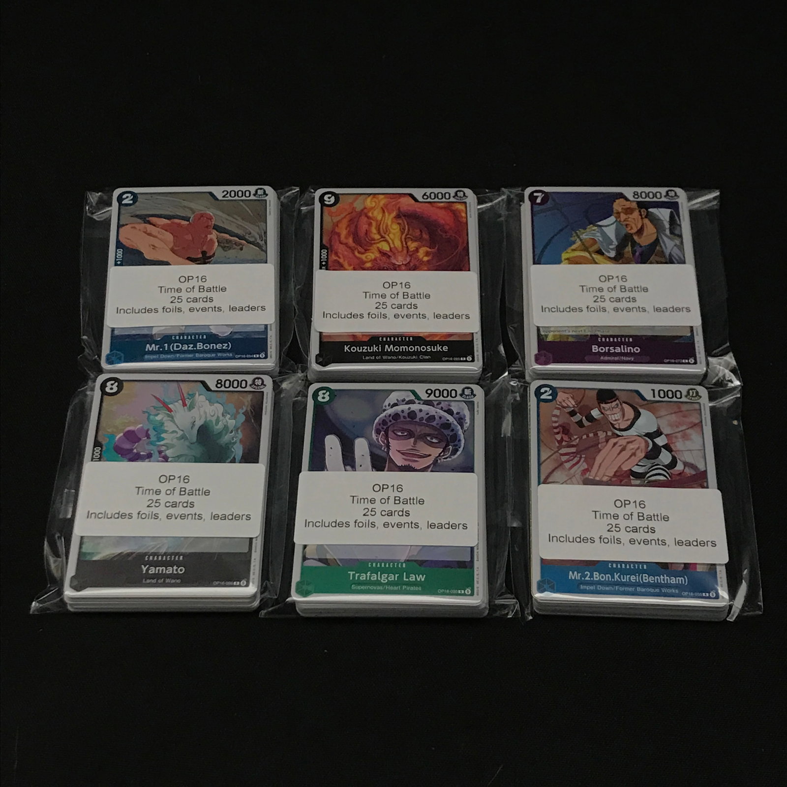LOT OF 150 OP16 ONE PIECE TCG TRADING CARDS: Prices are in Canadian dollars