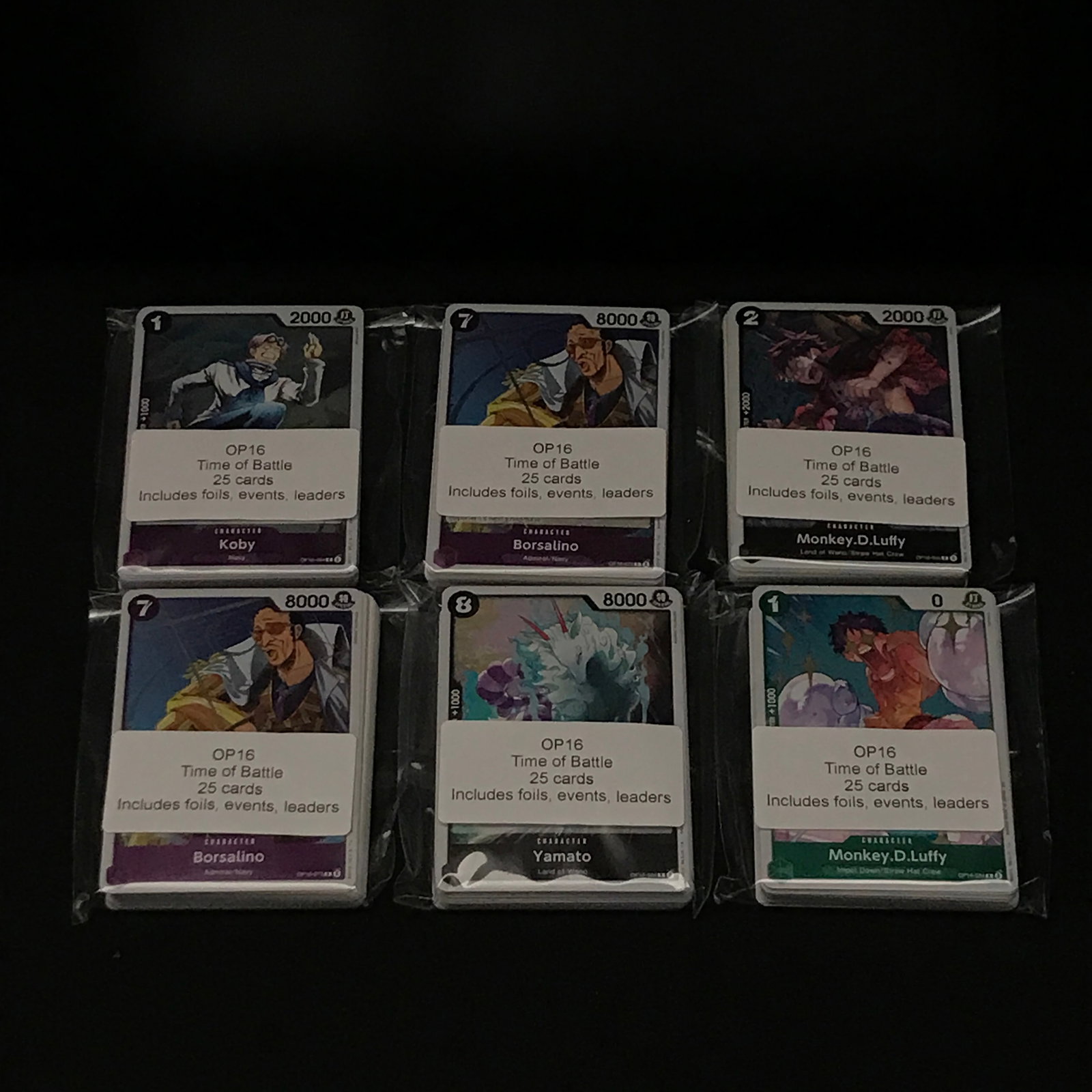 LOT OF 150 OP16 ONE PIECE TCG TRADING CARDS: Prices are in Canadian dollars