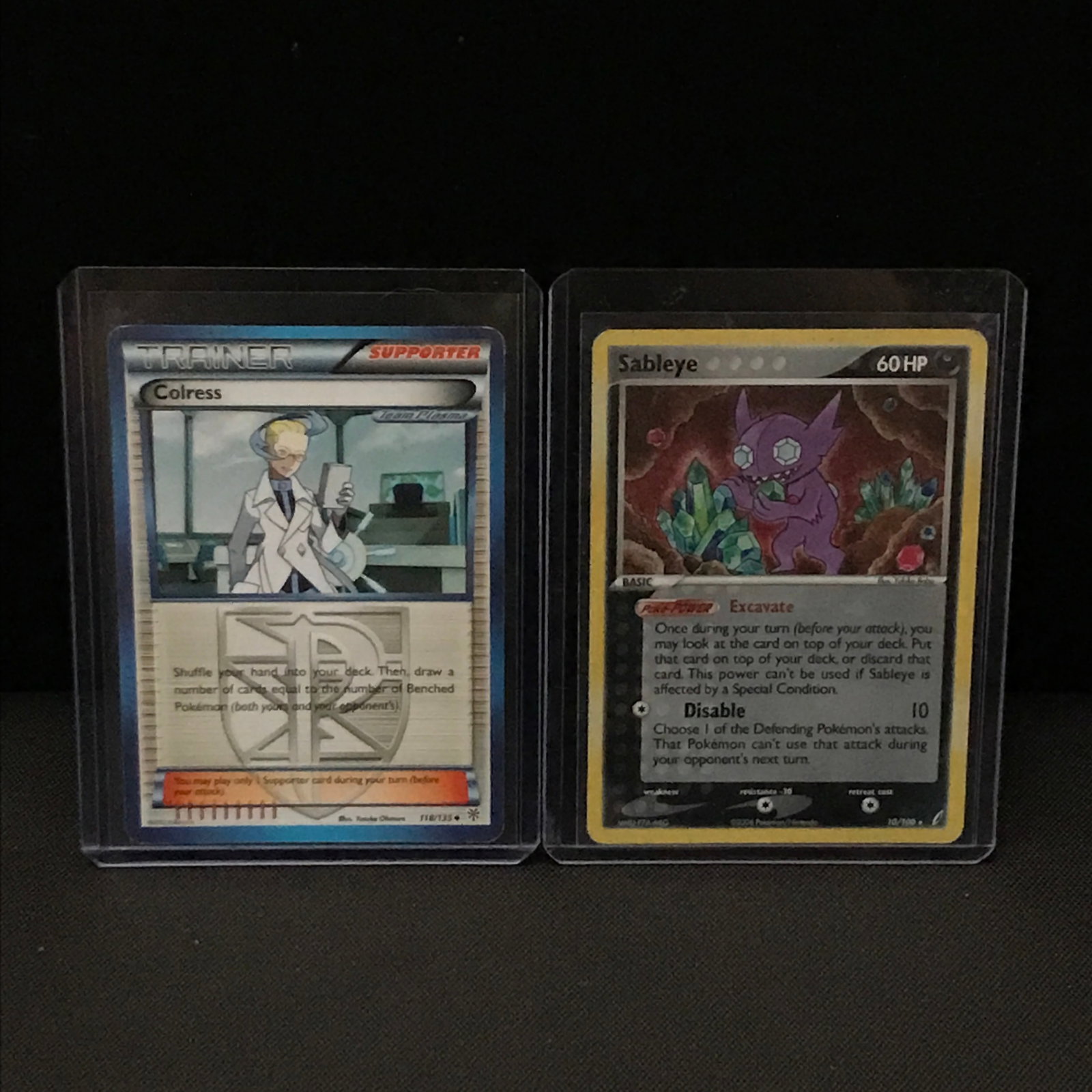 LOT OF 2 POKEMON TCG TRADING CARDS (1 of 1)