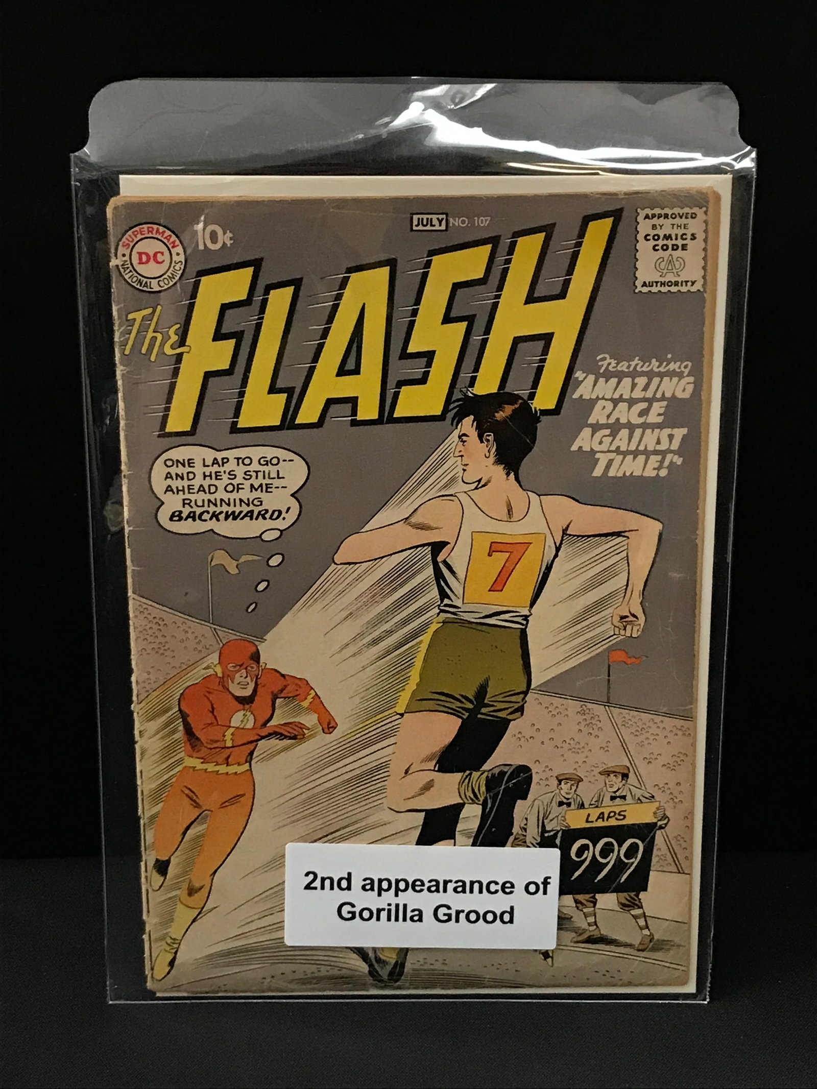 THE FLASH #107 2ND APP GORILLA GROOD - DC COMICS: Prices are in Canadian dollars