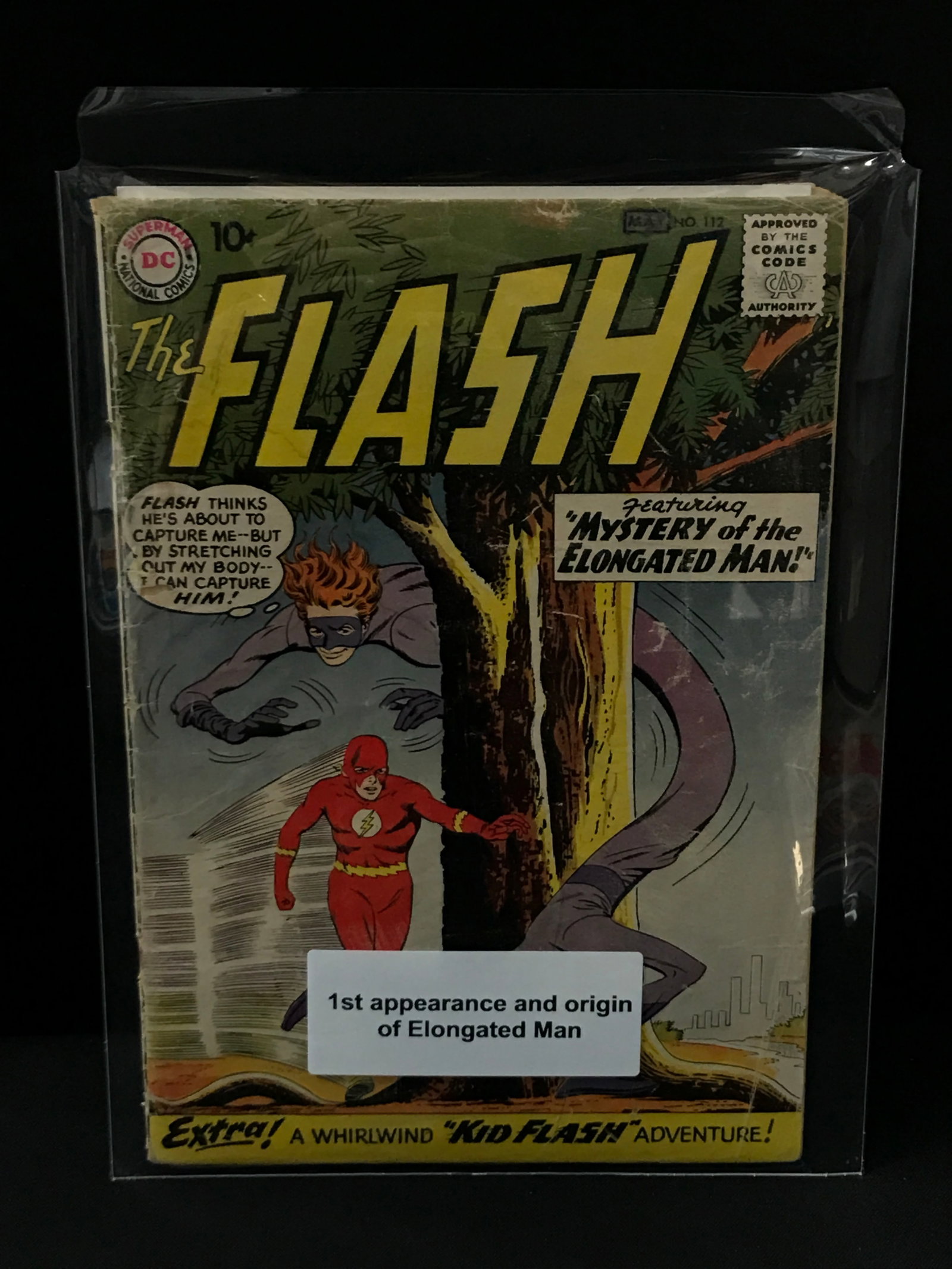 THE FLASH #112 1ST APP ELONGATED MAN - DC COMICS (1 of 1)