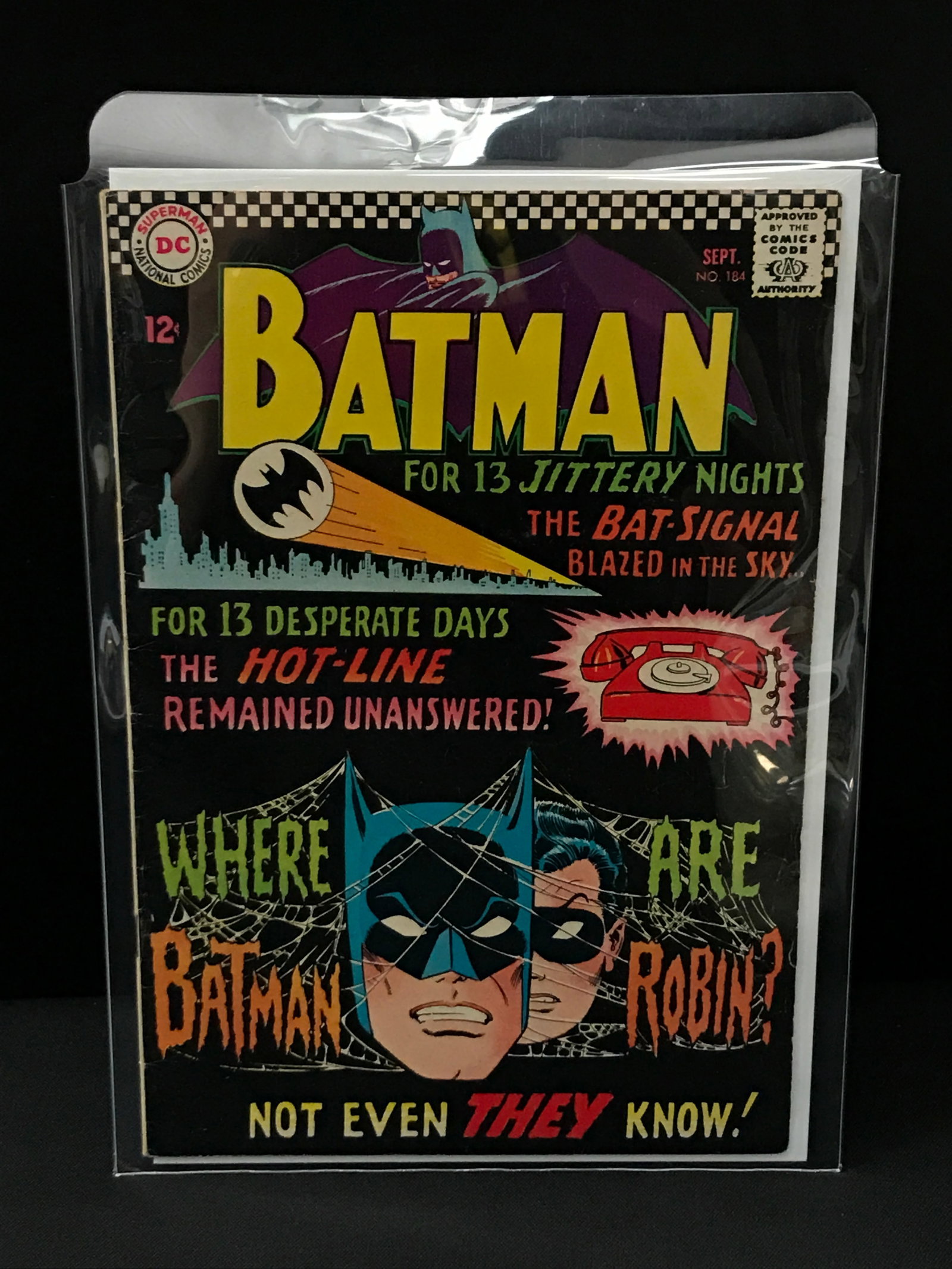 BATMAN #184 - DC COMICS (1 of 1)