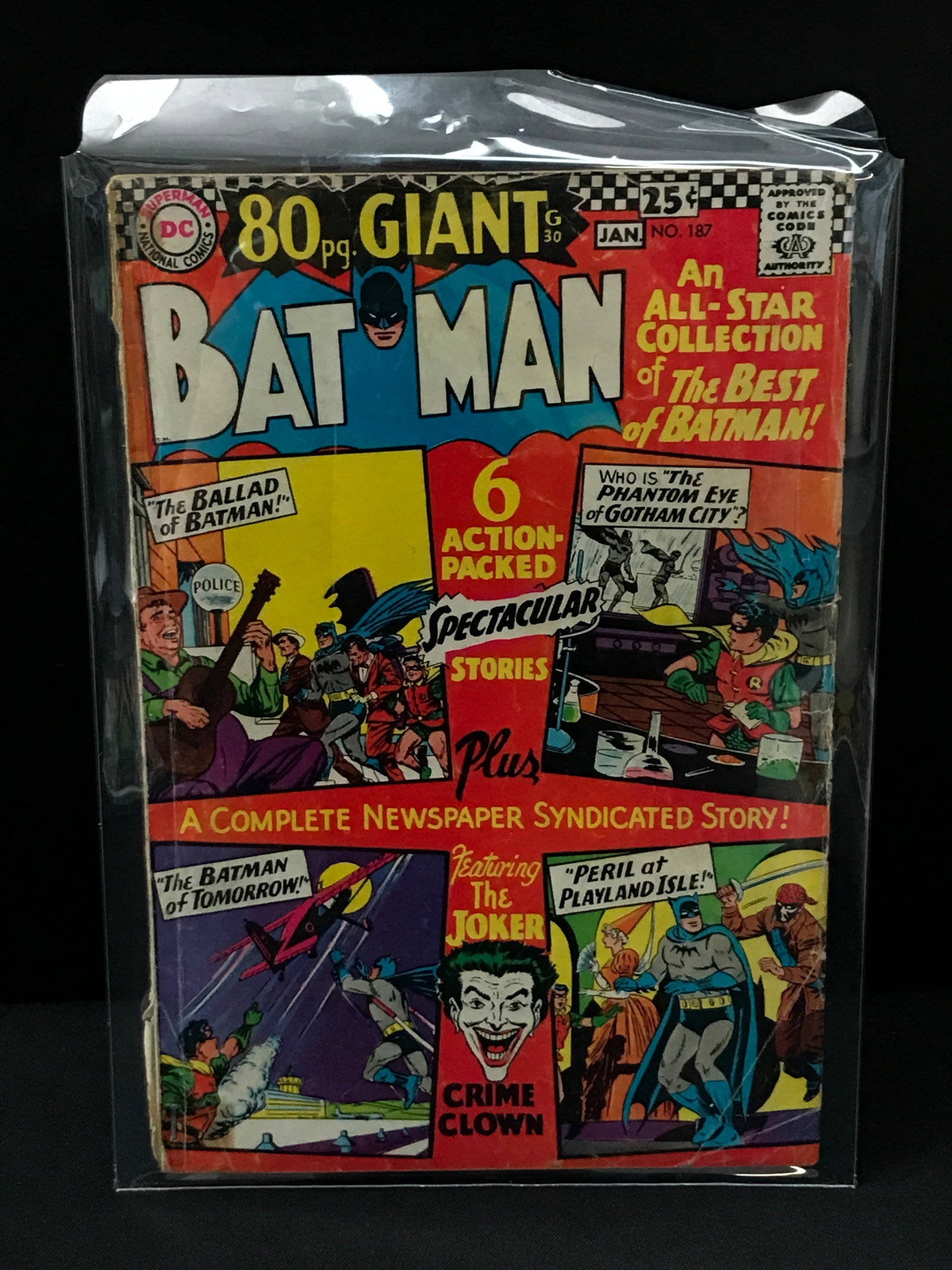 BATMAN #187 - DC COMICS (1 of 1)
